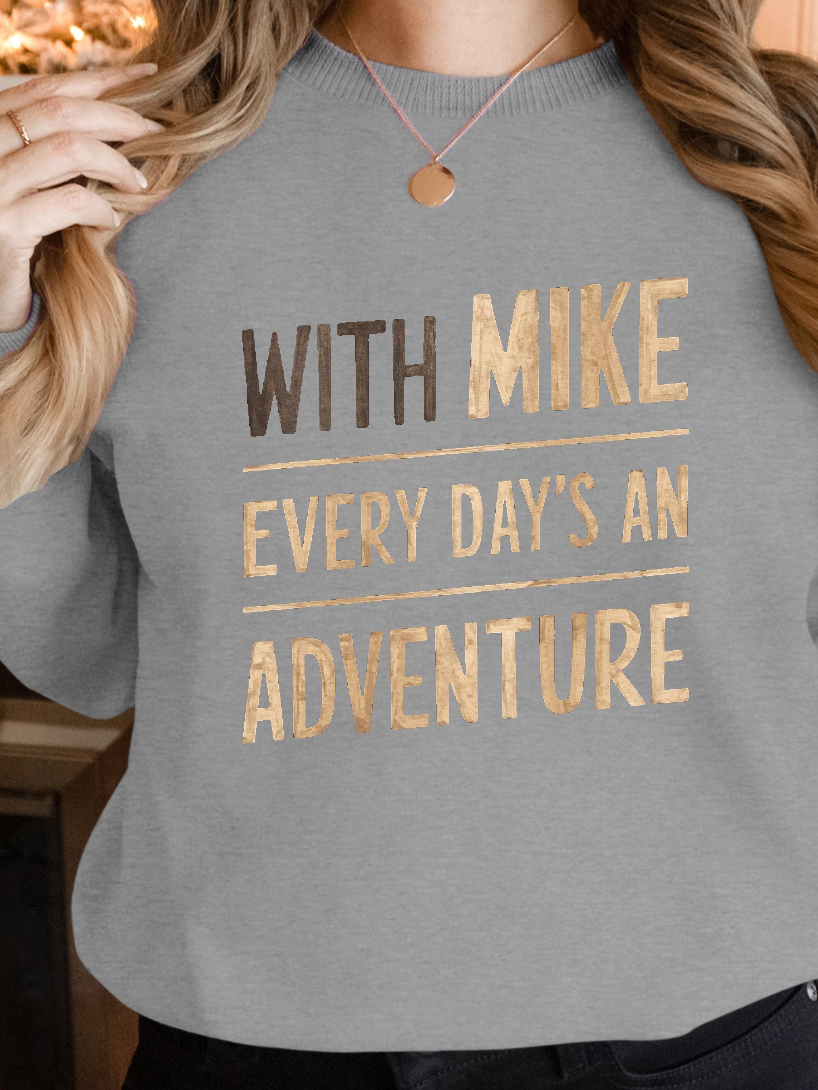 WITH MIKE women's sweatshirts