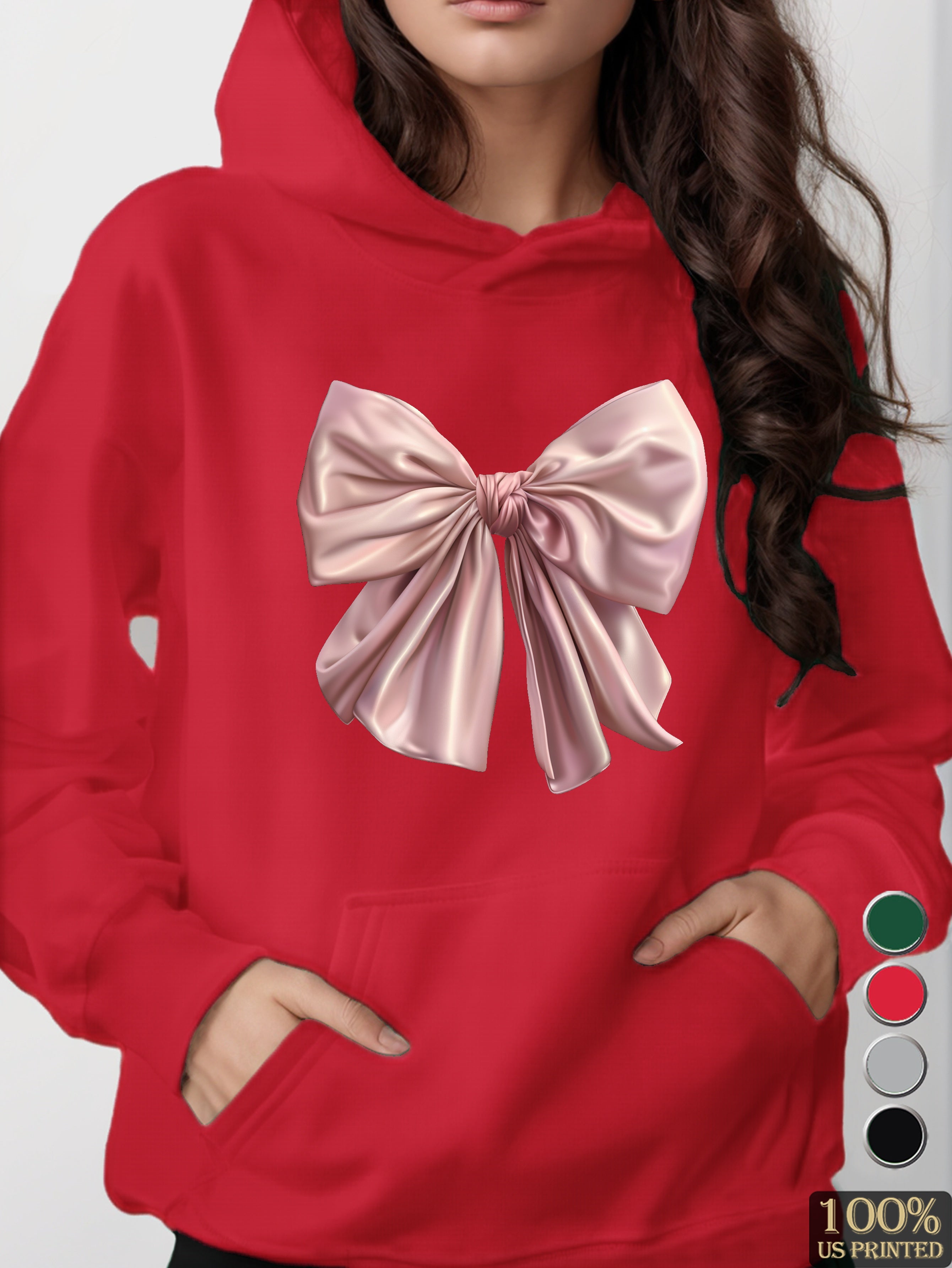 graphic women's hooded sweatshirt