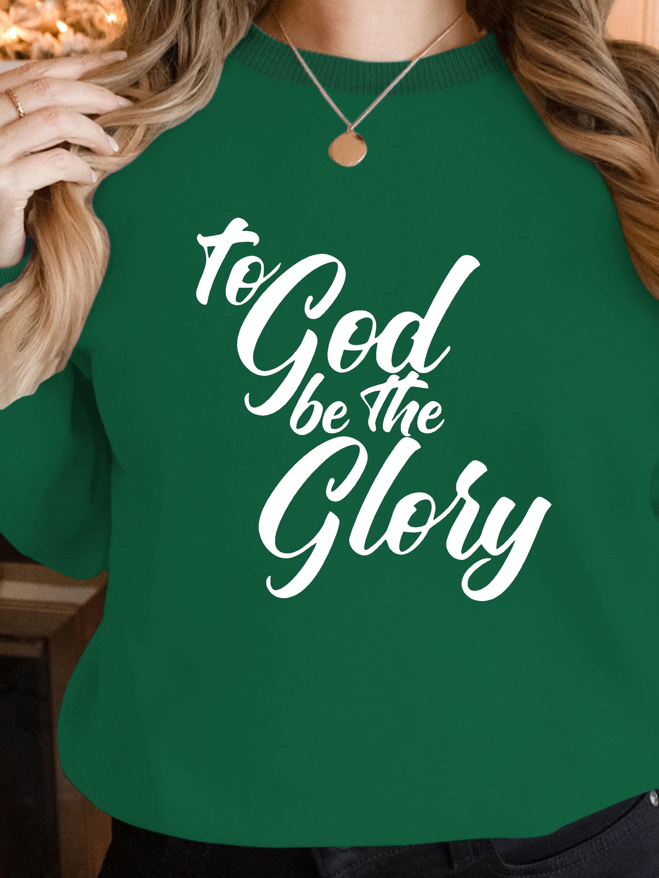 TO GOD women's sweatshirts