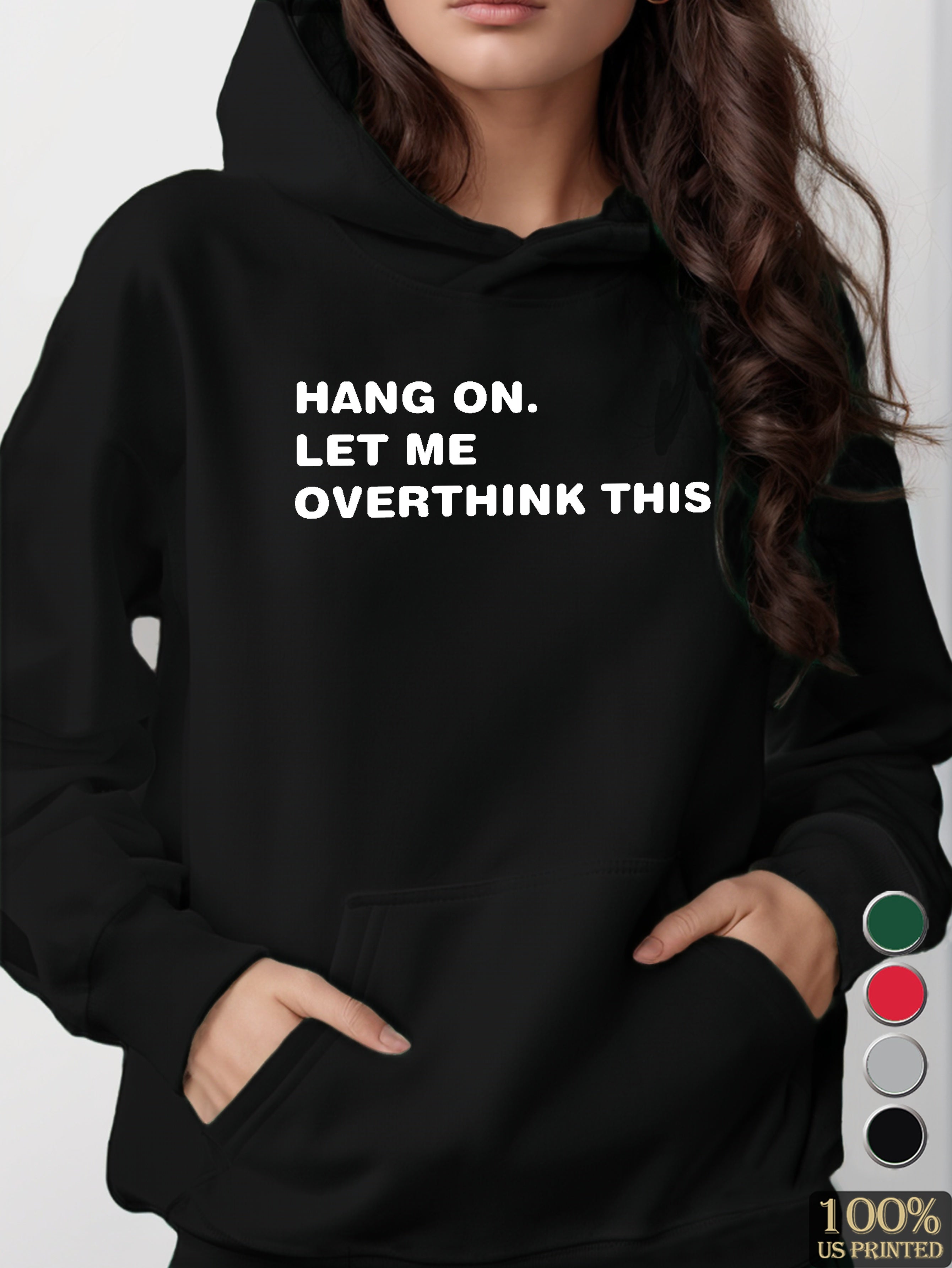 graphic women's hooded sweatshirt