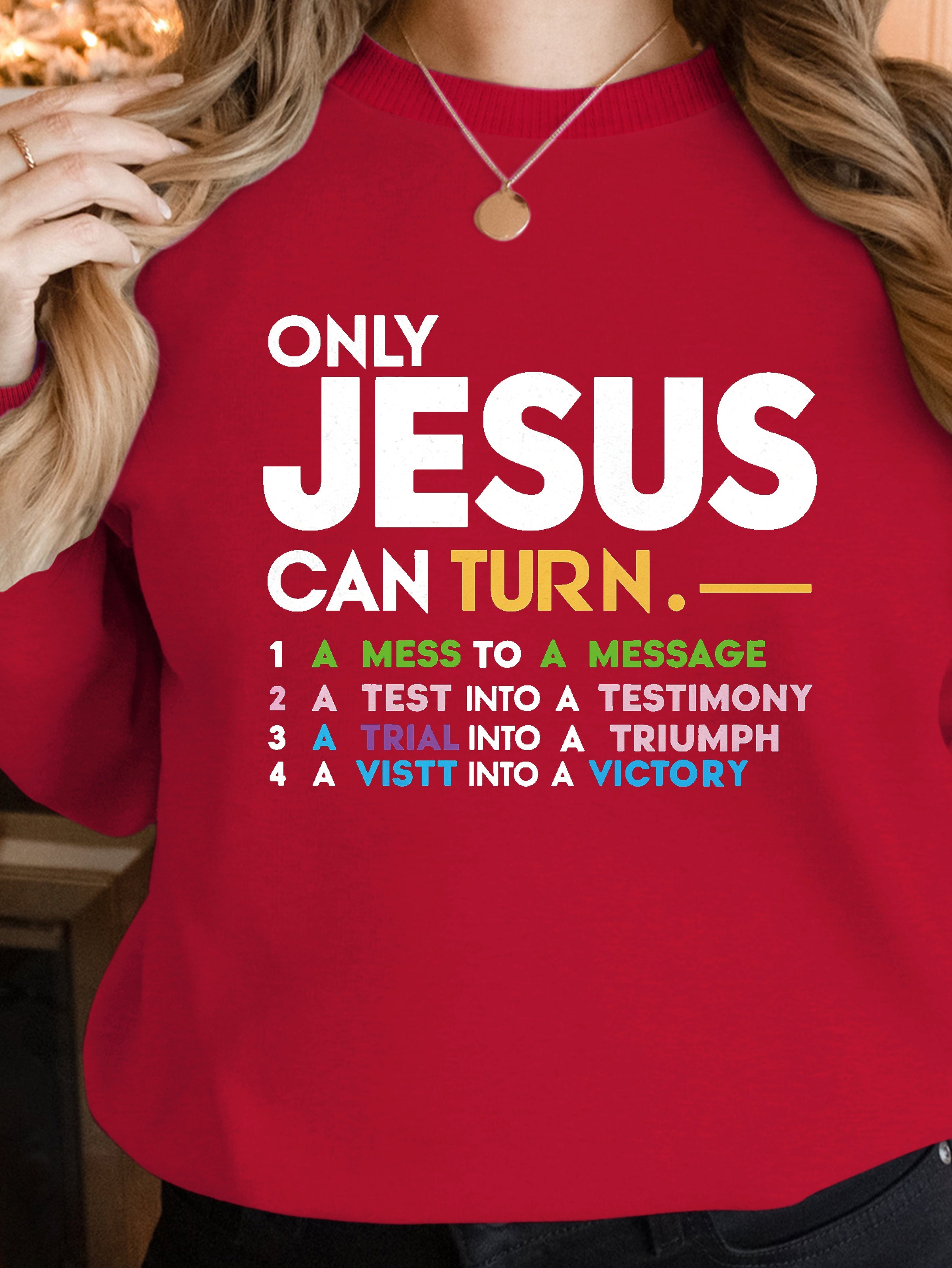 ONLY JESUS women's sweatshirts