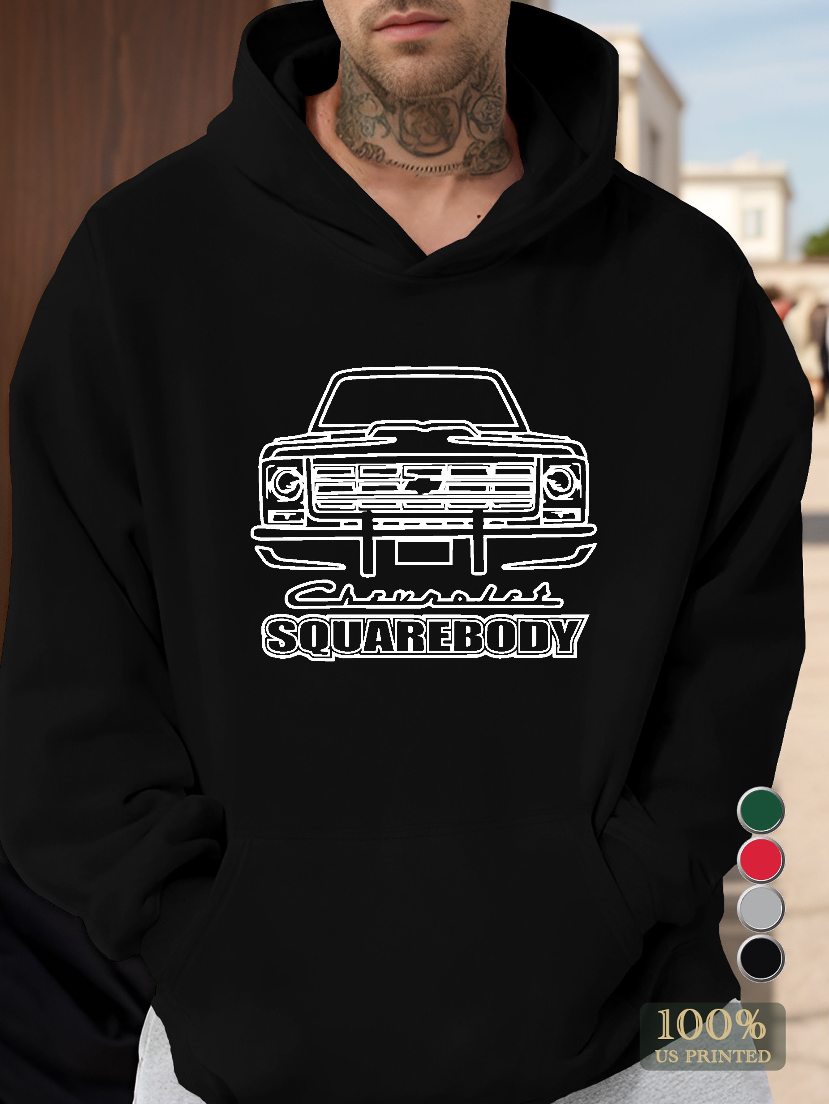 SQUAREBODY Men's hooded sweatshirt