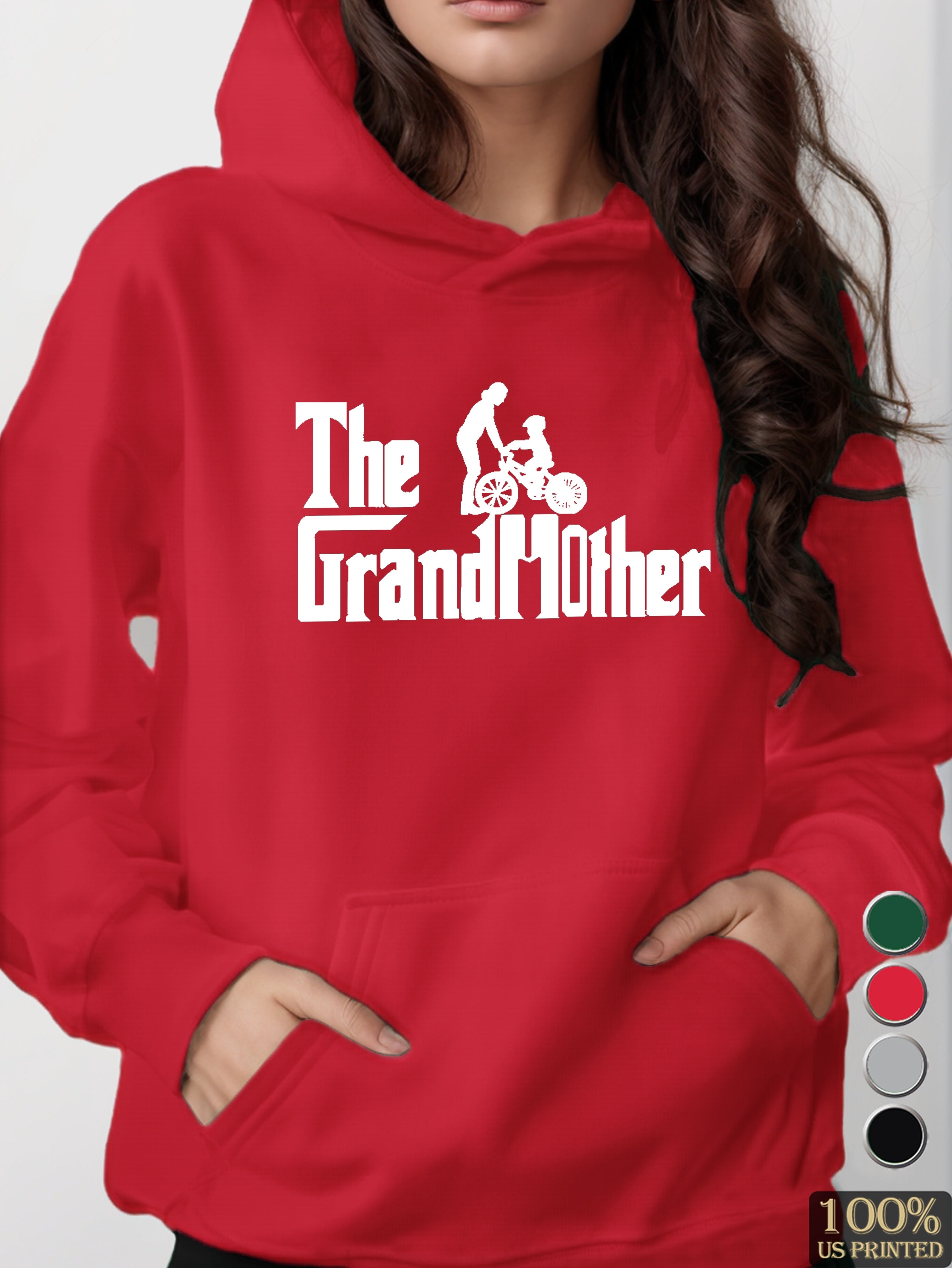 Grandmother women's hooded sweatshirt