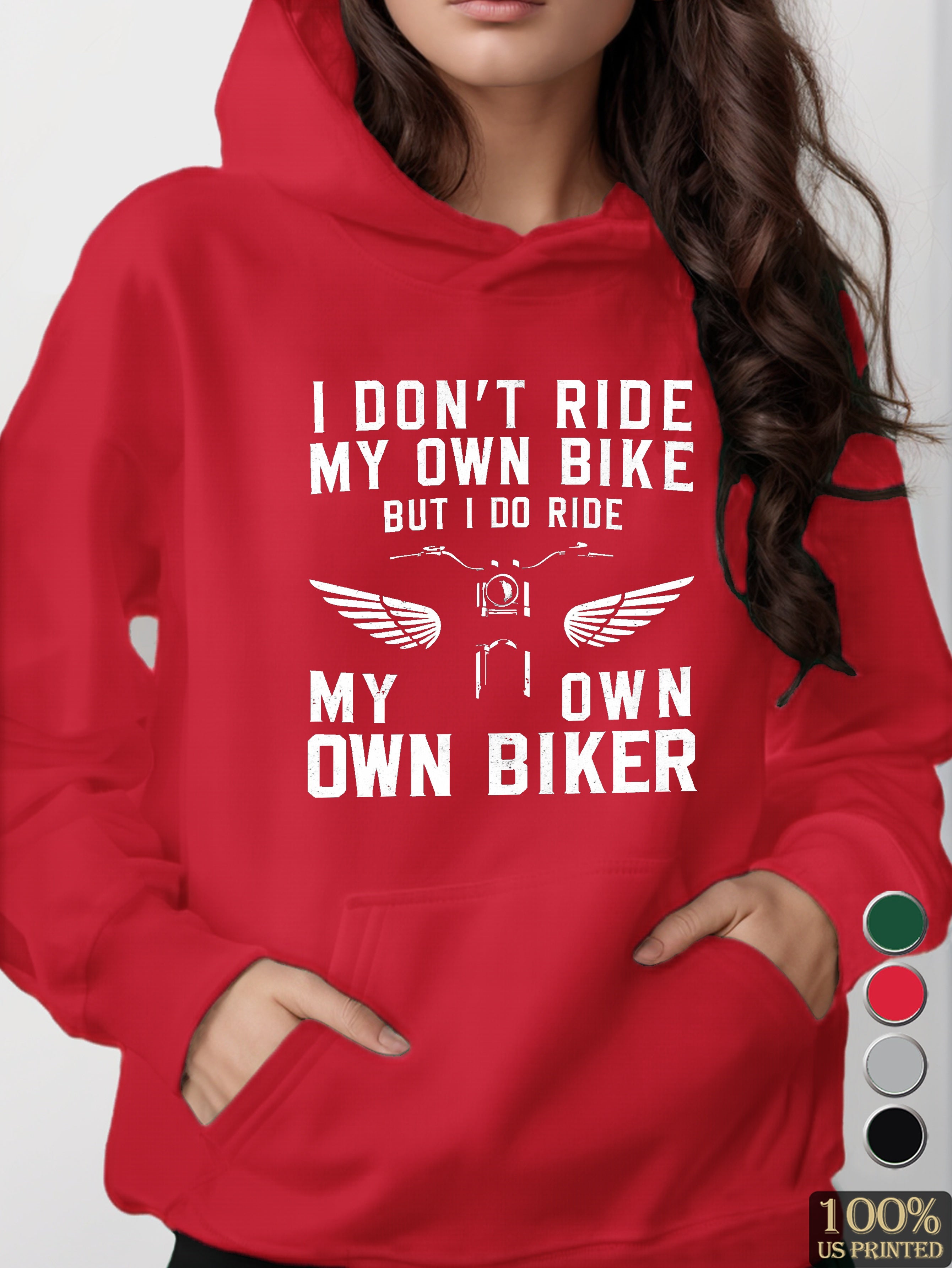 graphic women's hooded sweatshirt