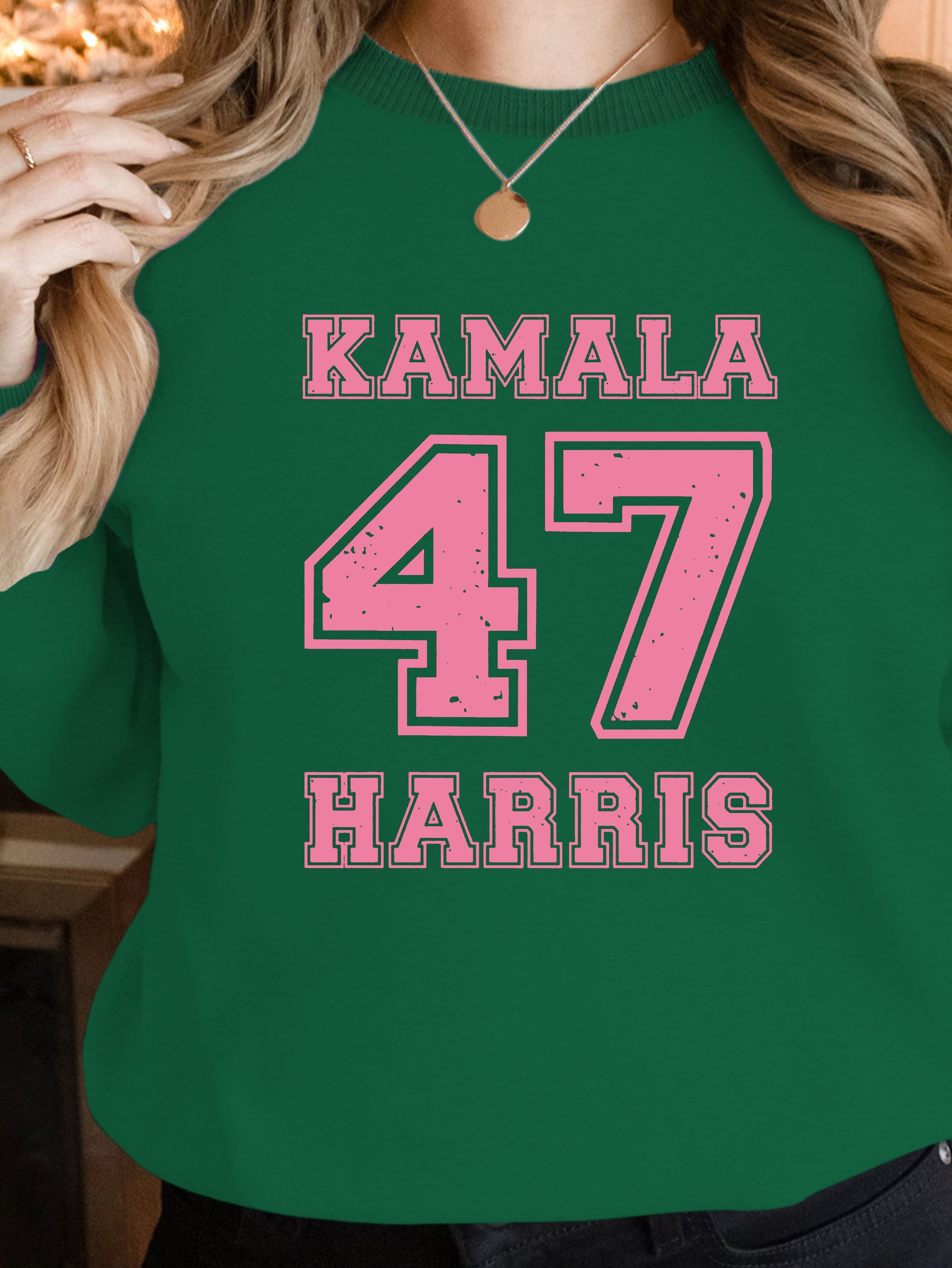 KAMALA 47 HARRIS women's sweatshirts