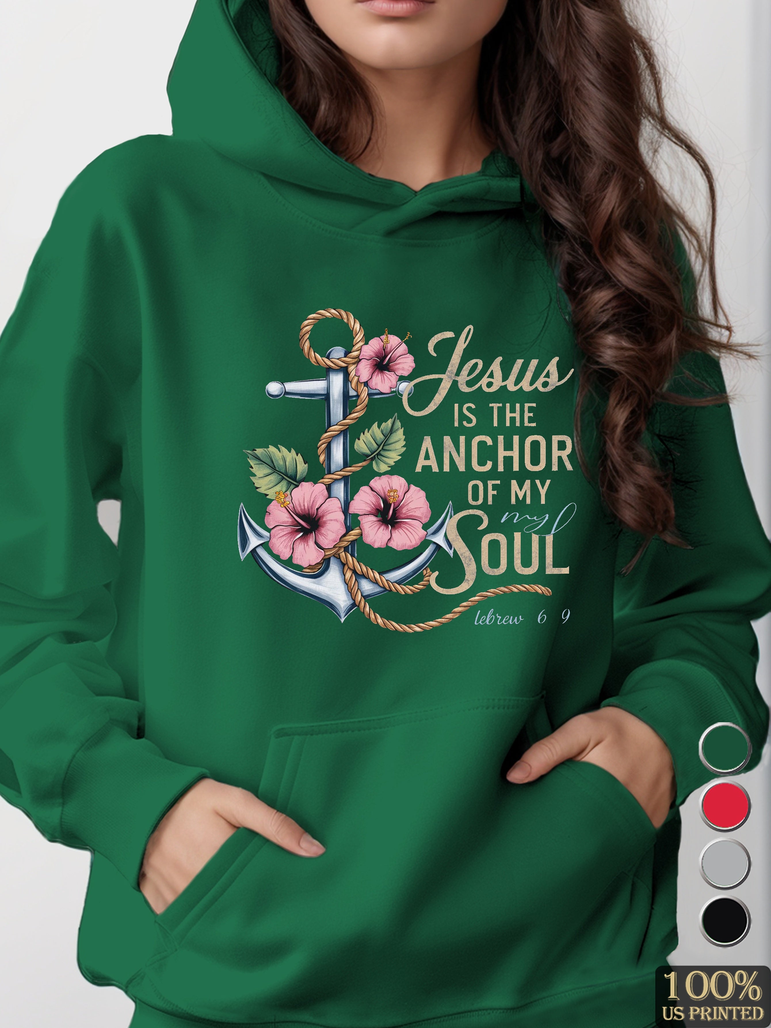 graphic women's hooded sweatshirt