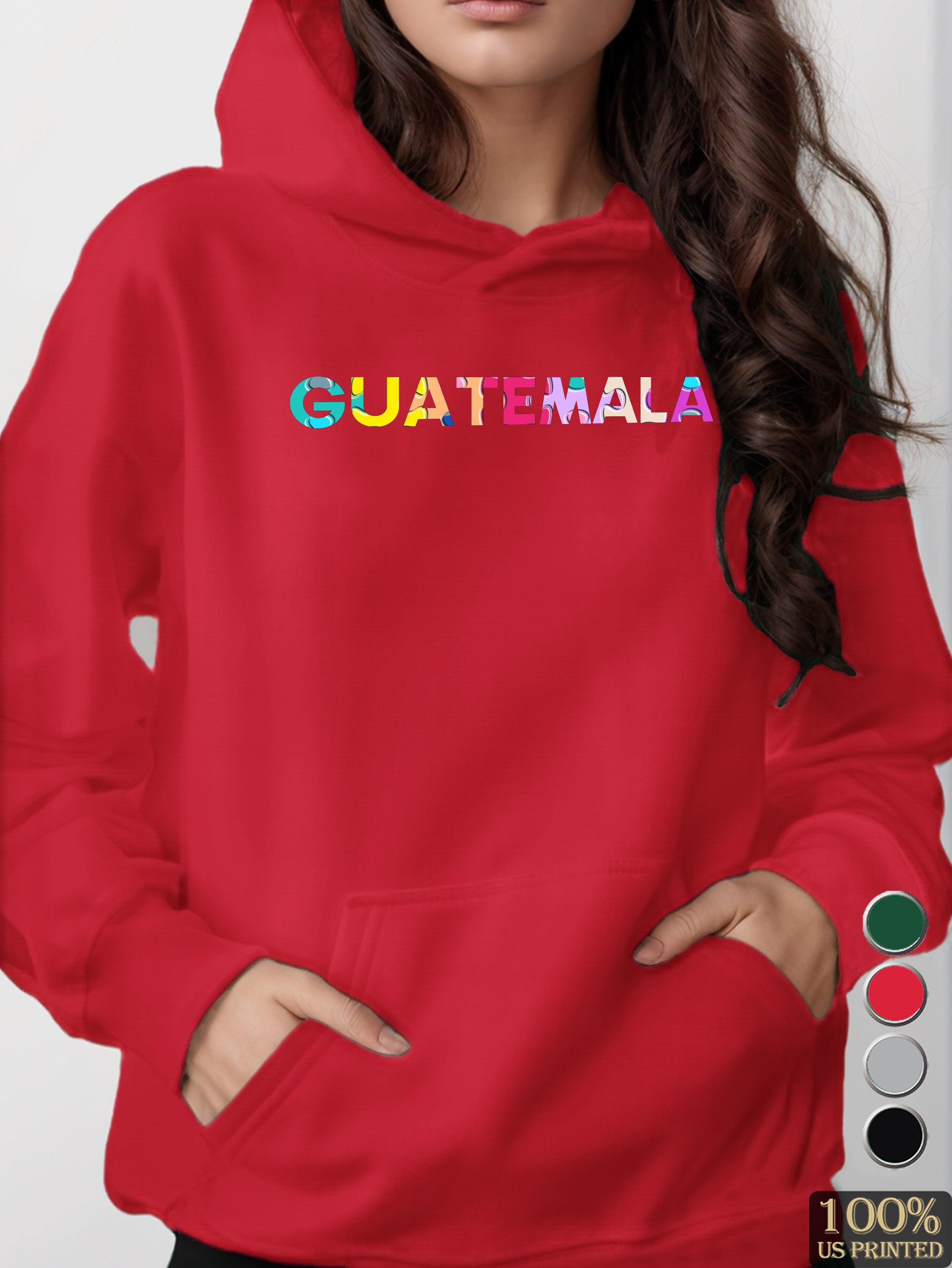 guatemala women's hooded sweatshirt