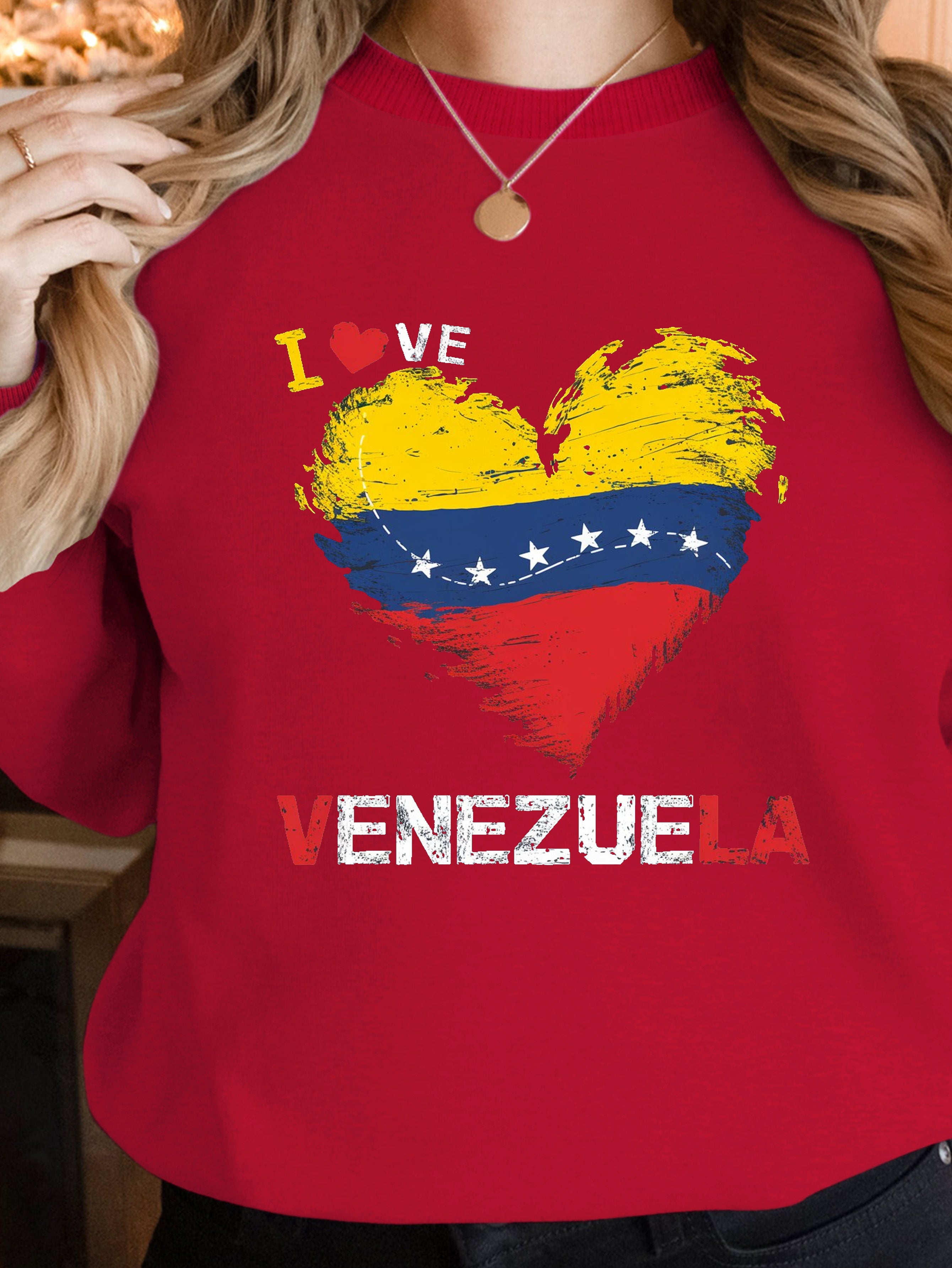 I LOVE VENEZUELA women's sweatshirts