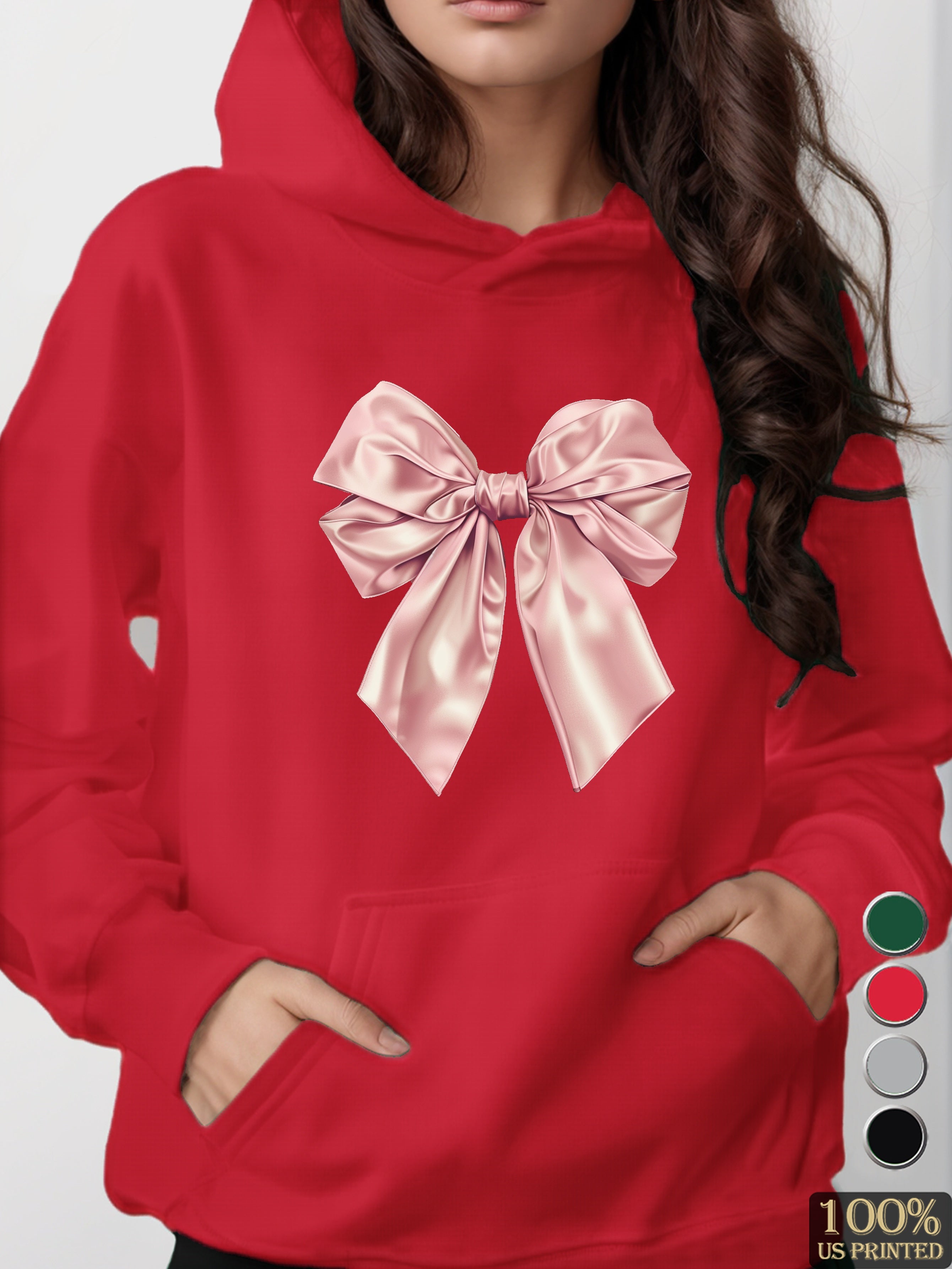 graphic women's hooded sweatshirt