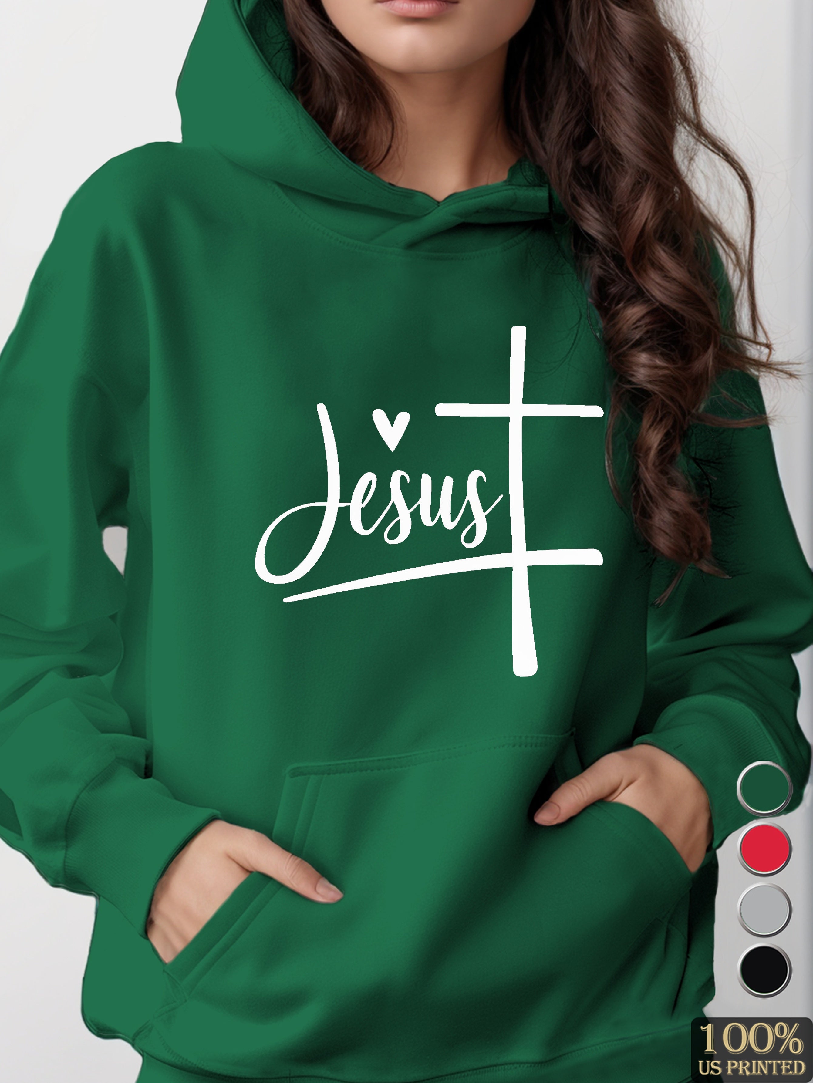 graphic women's hooded sweatshirt