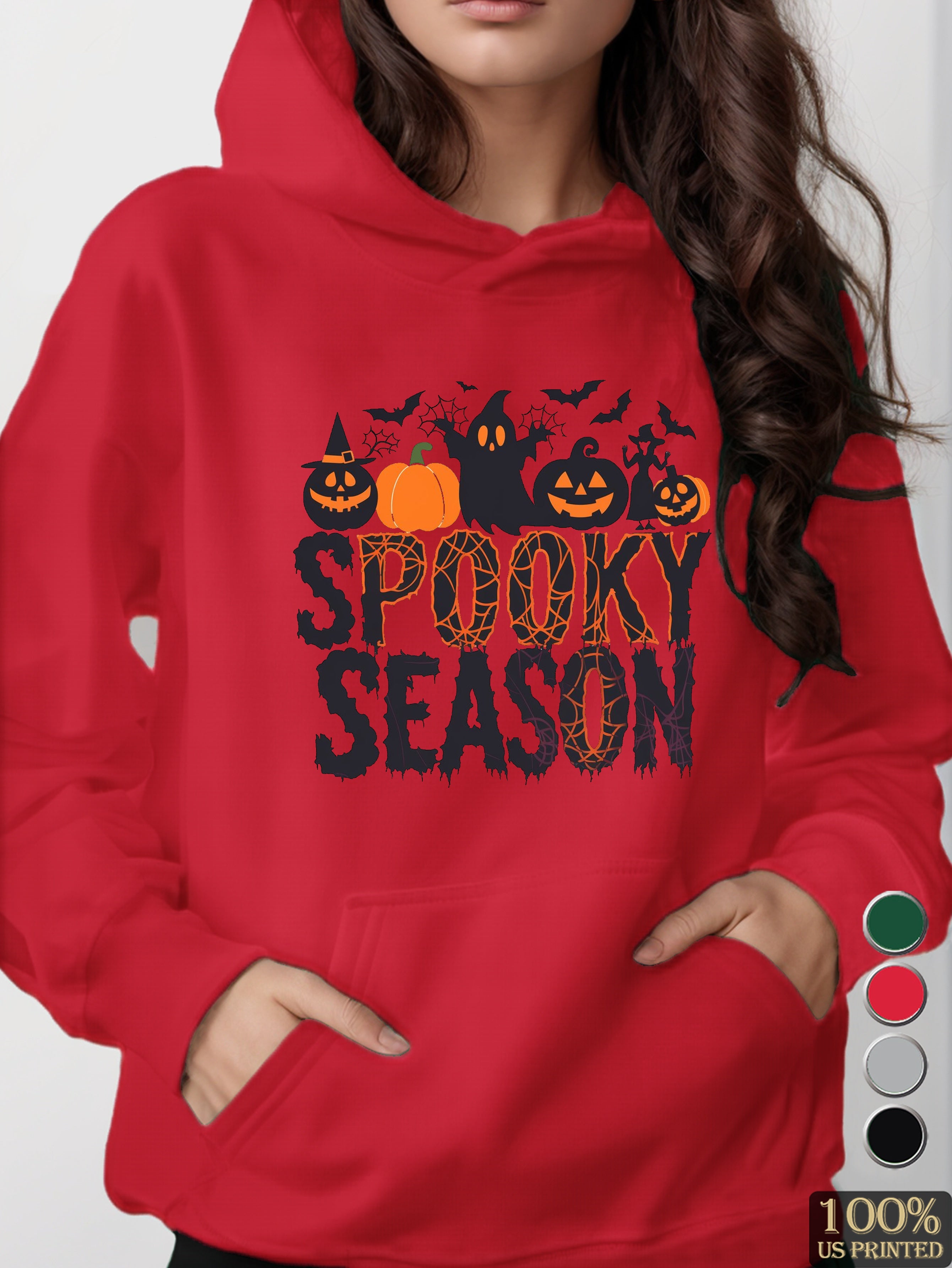 graphic women's hooded sweatshirt