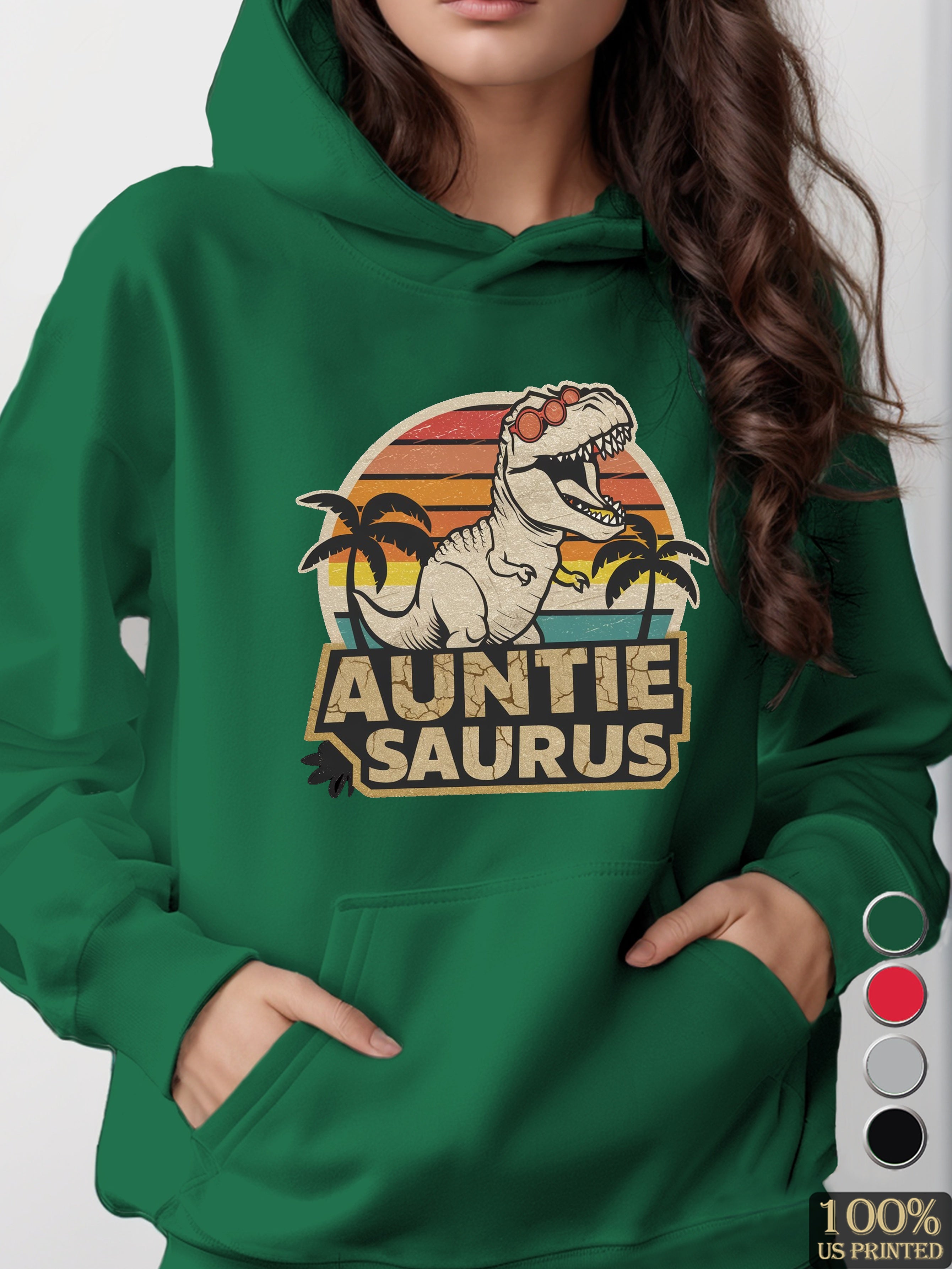 graphic women's hooded sweatshirt
