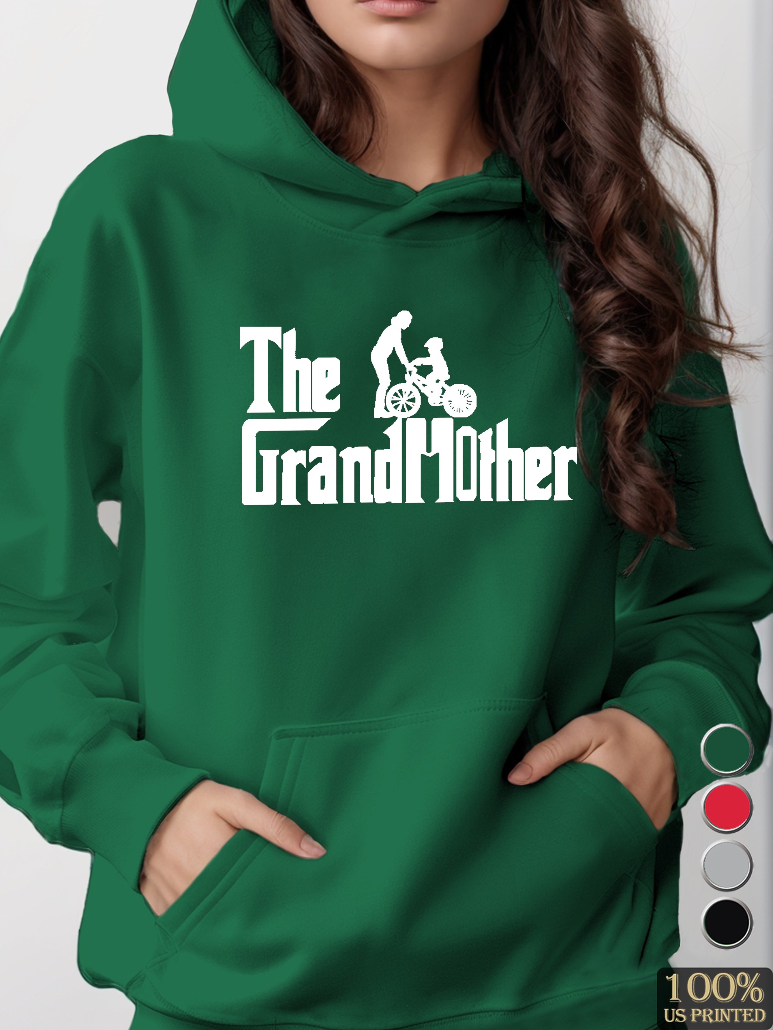 Grandmother women's hooded sweatshirt