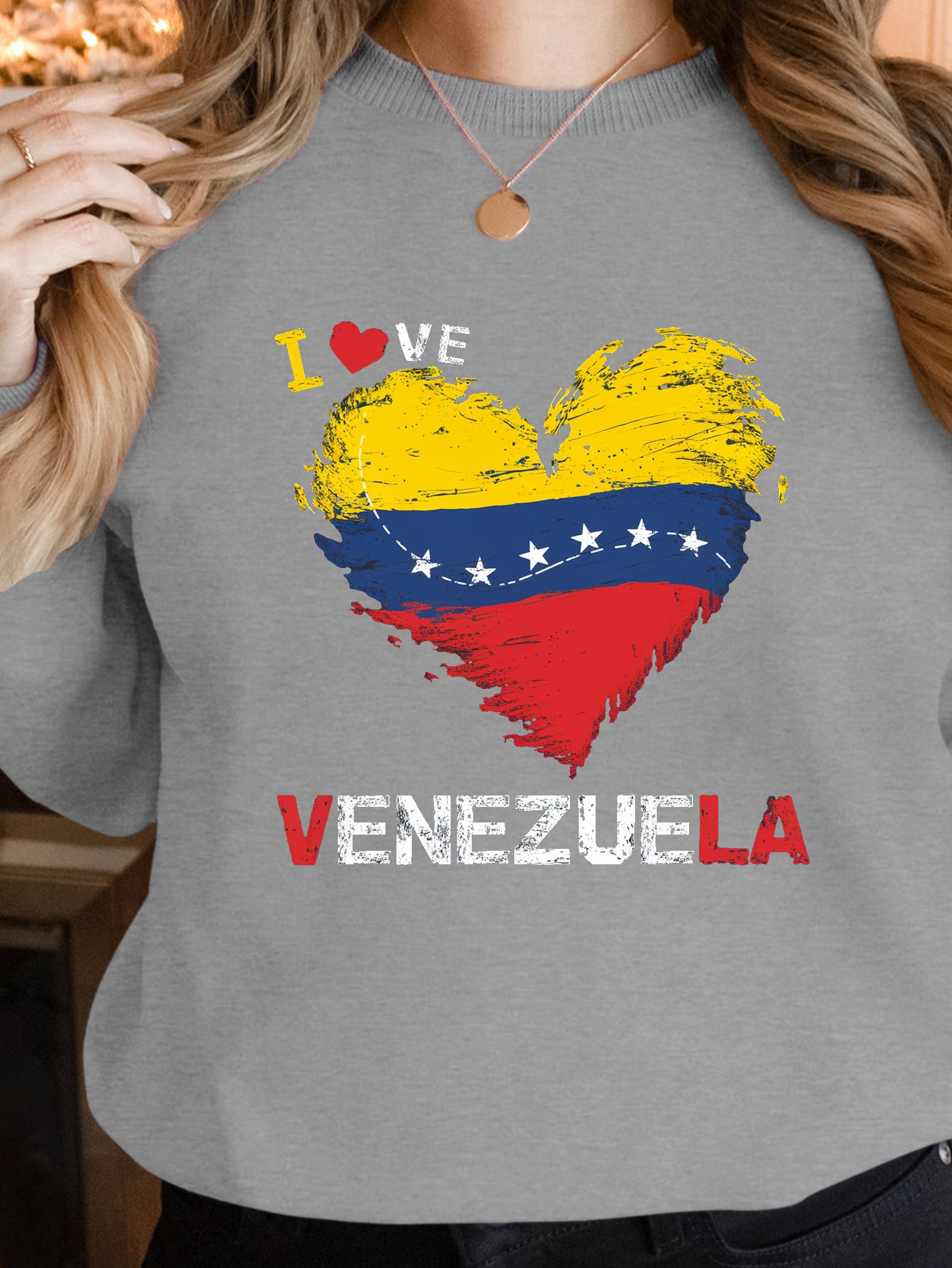 I LOVE VENEZUELA women's sweatshirts