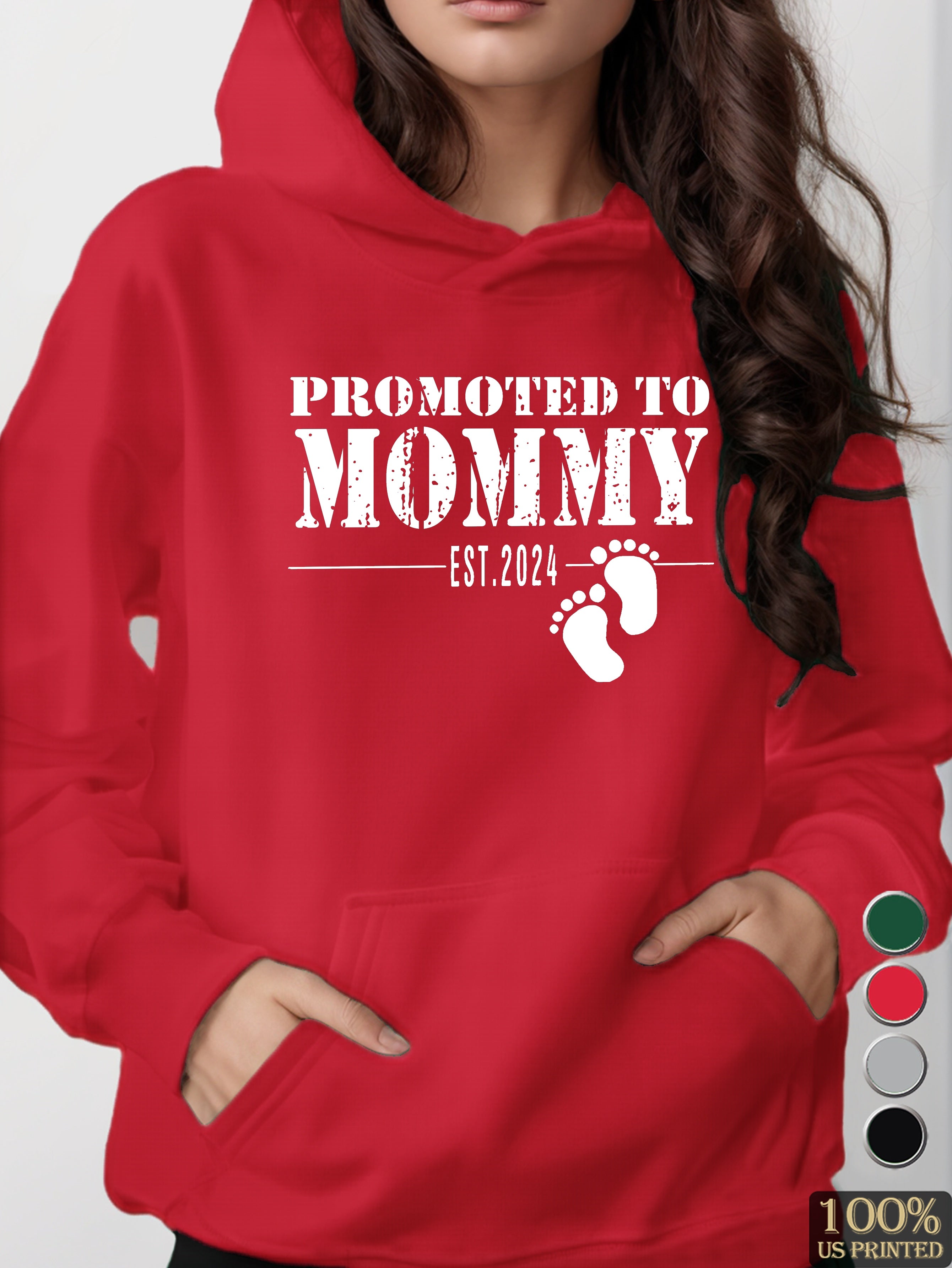 graphic women's hooded sweatshirt