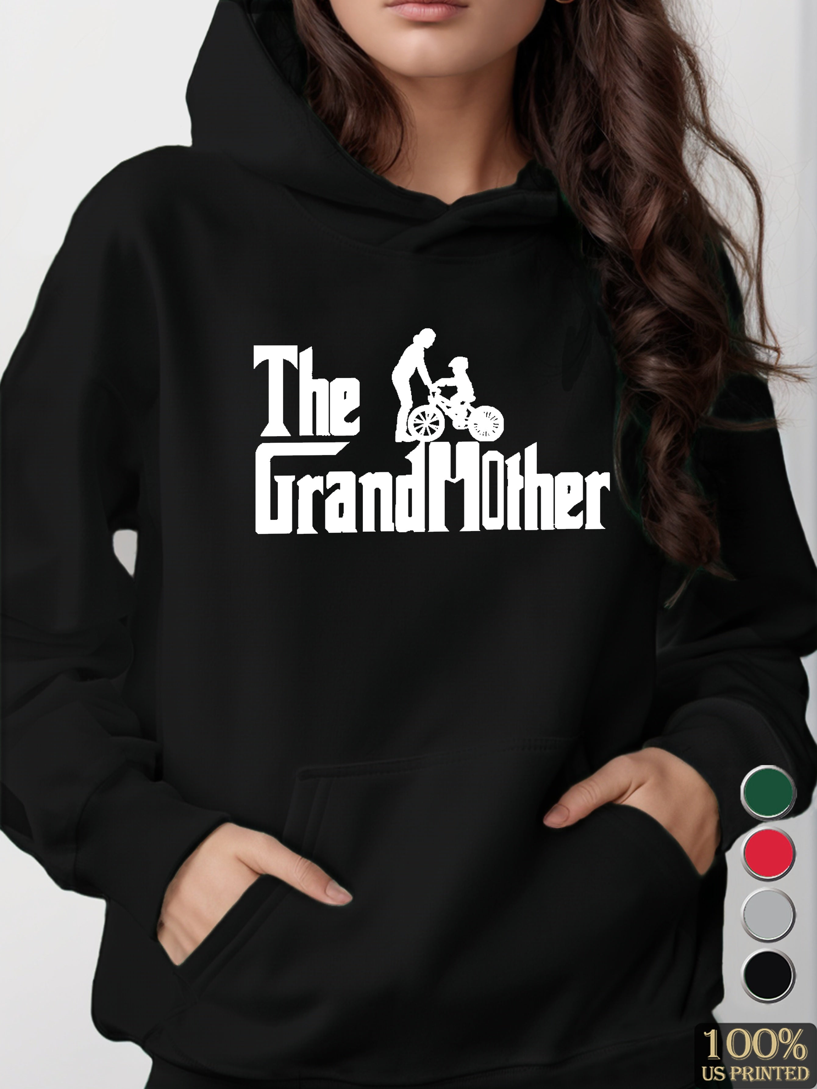 Grandmother women's hooded sweatshirt