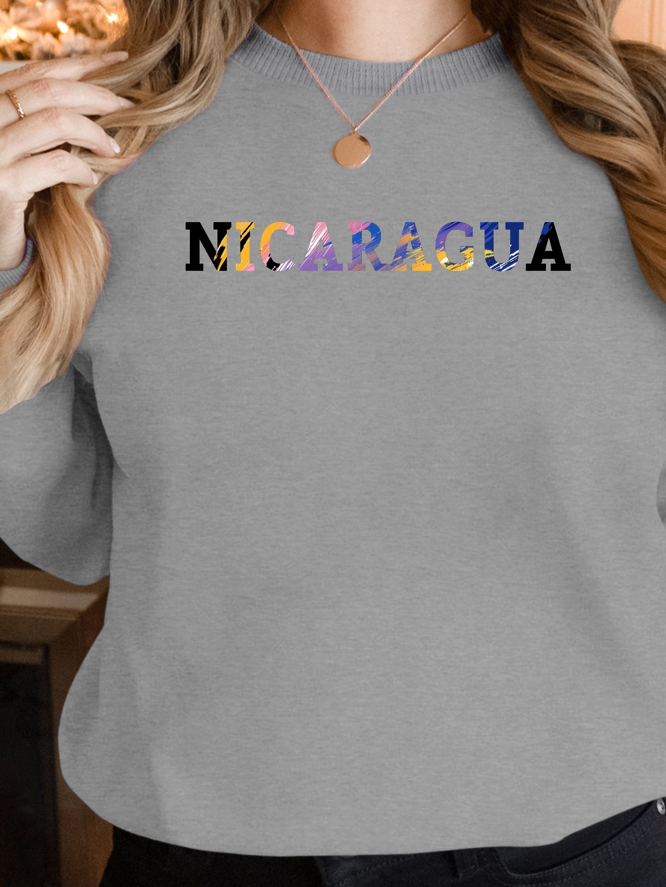 Nicaragua women's sweatshirts