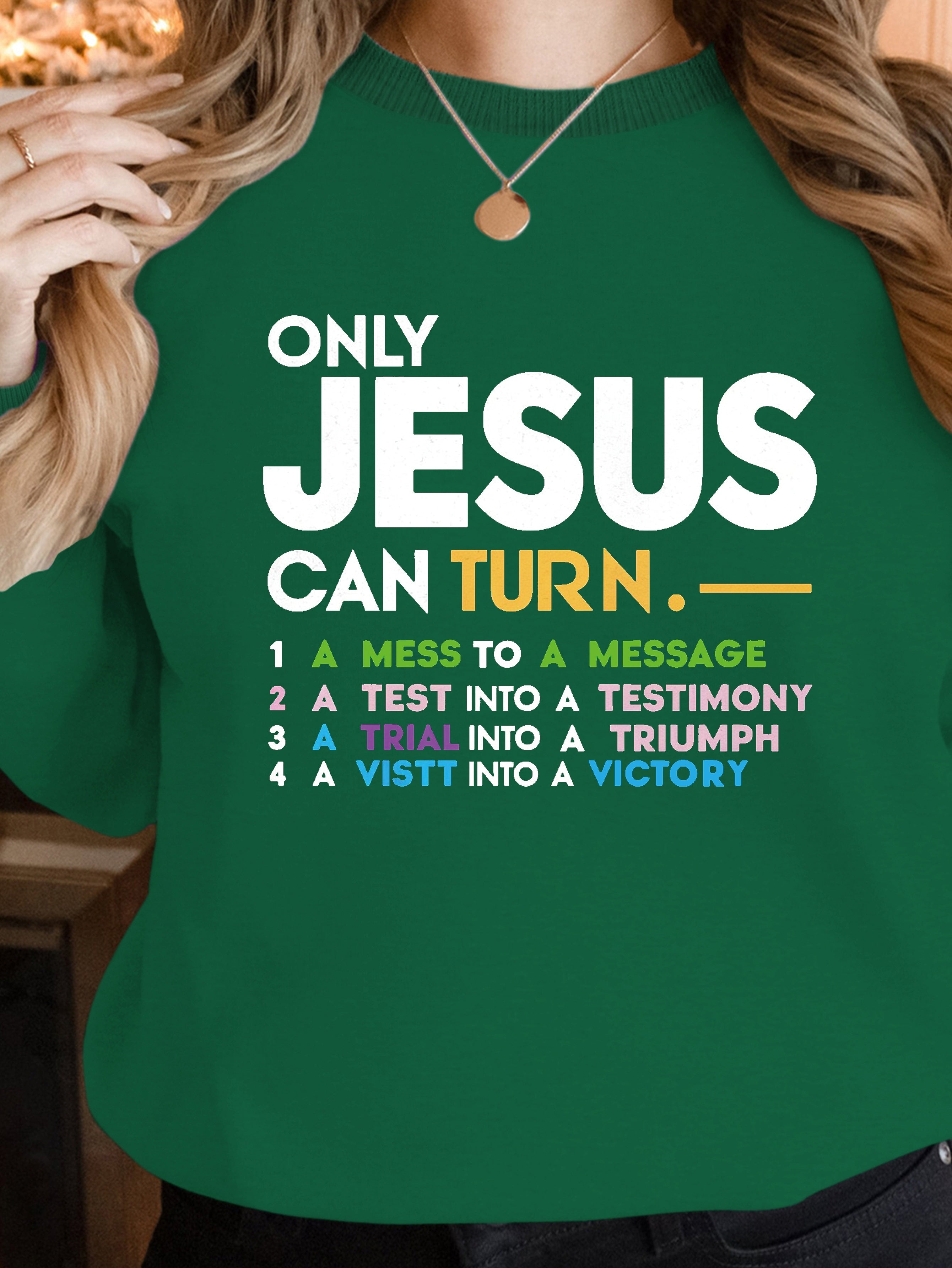 ONLY JESUS women's sweatshirts