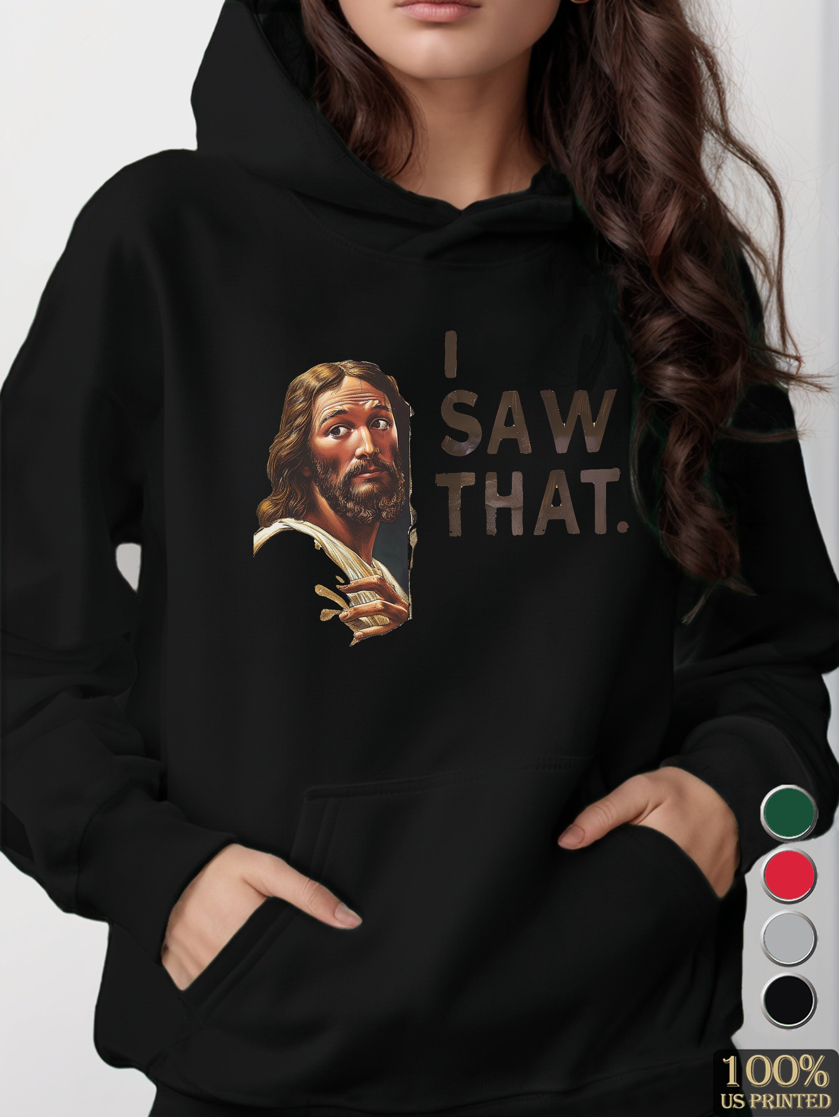 Jesus women's hooded sweatshirt