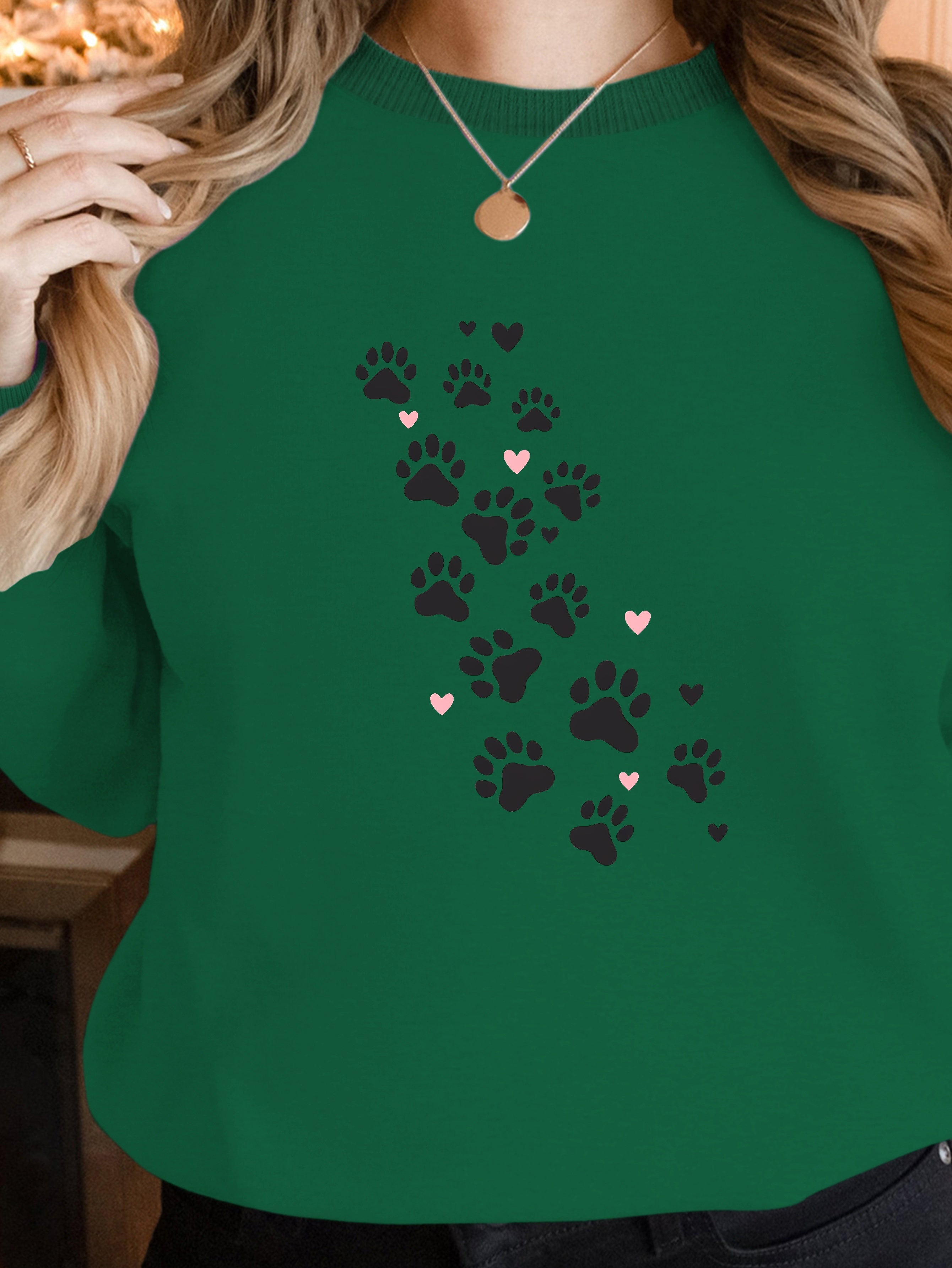 Love Footprints women's sweatshirts