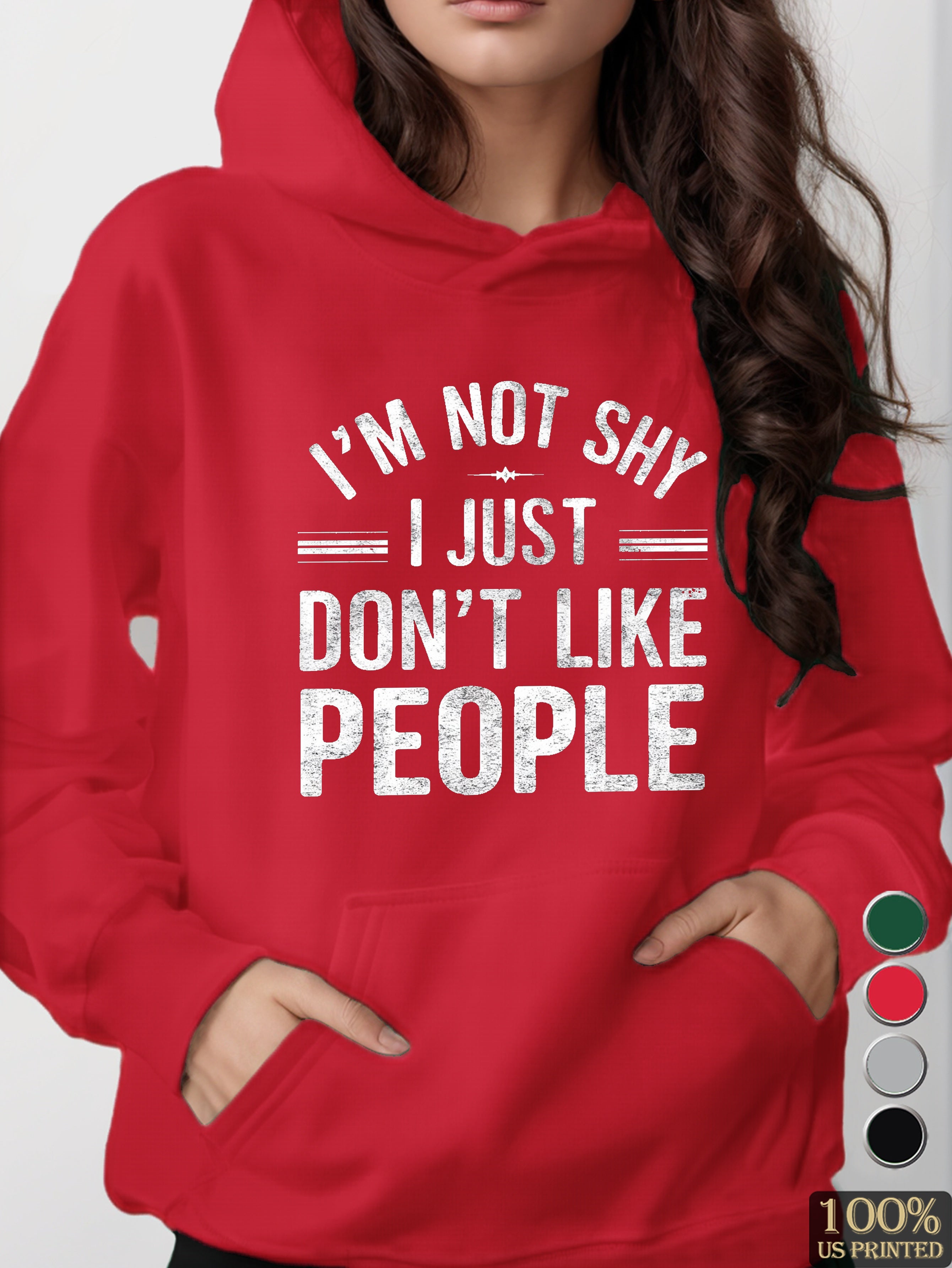 graphic women's hooded sweatshirt