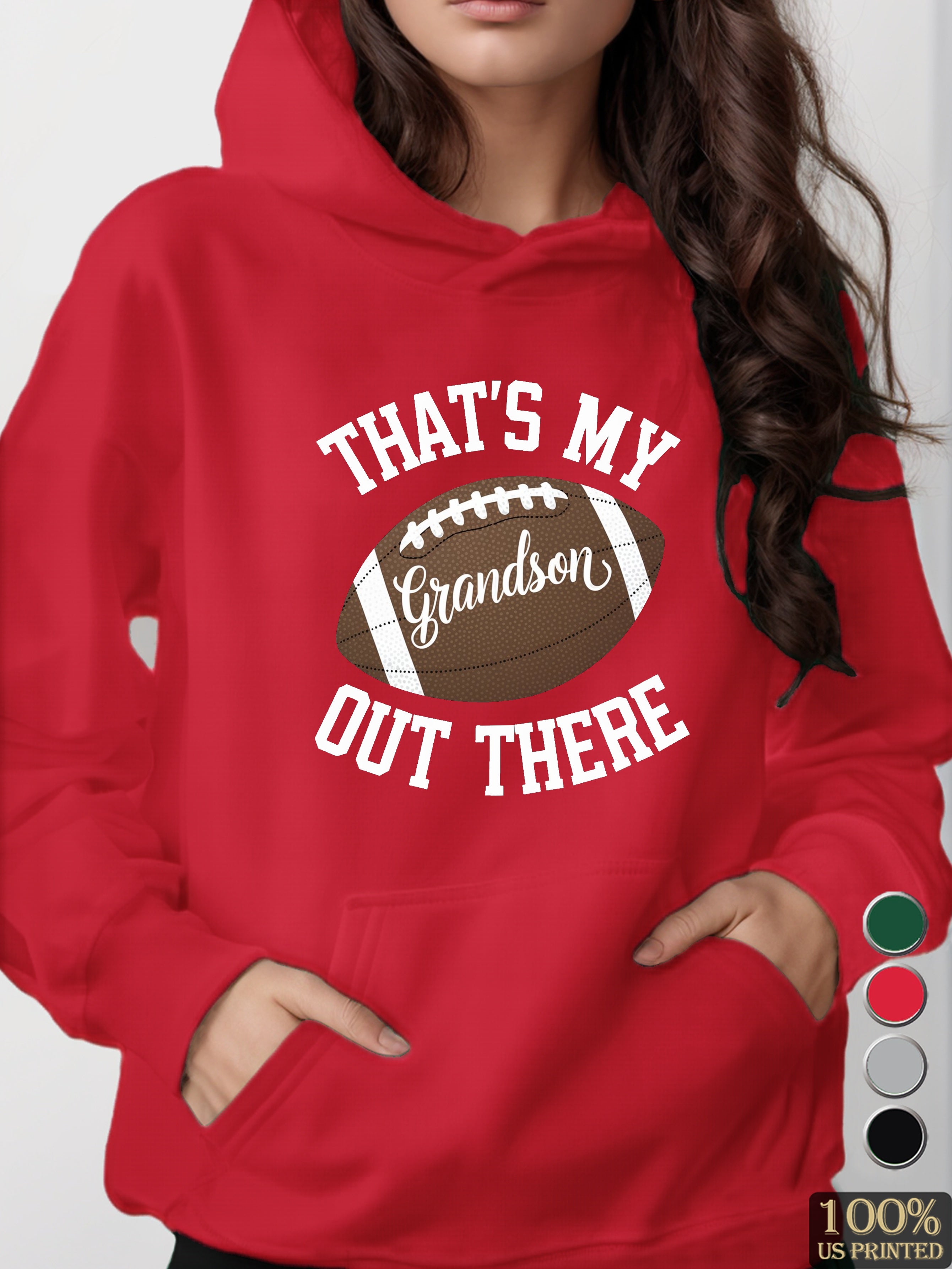 graphic women's hooded sweatshirt