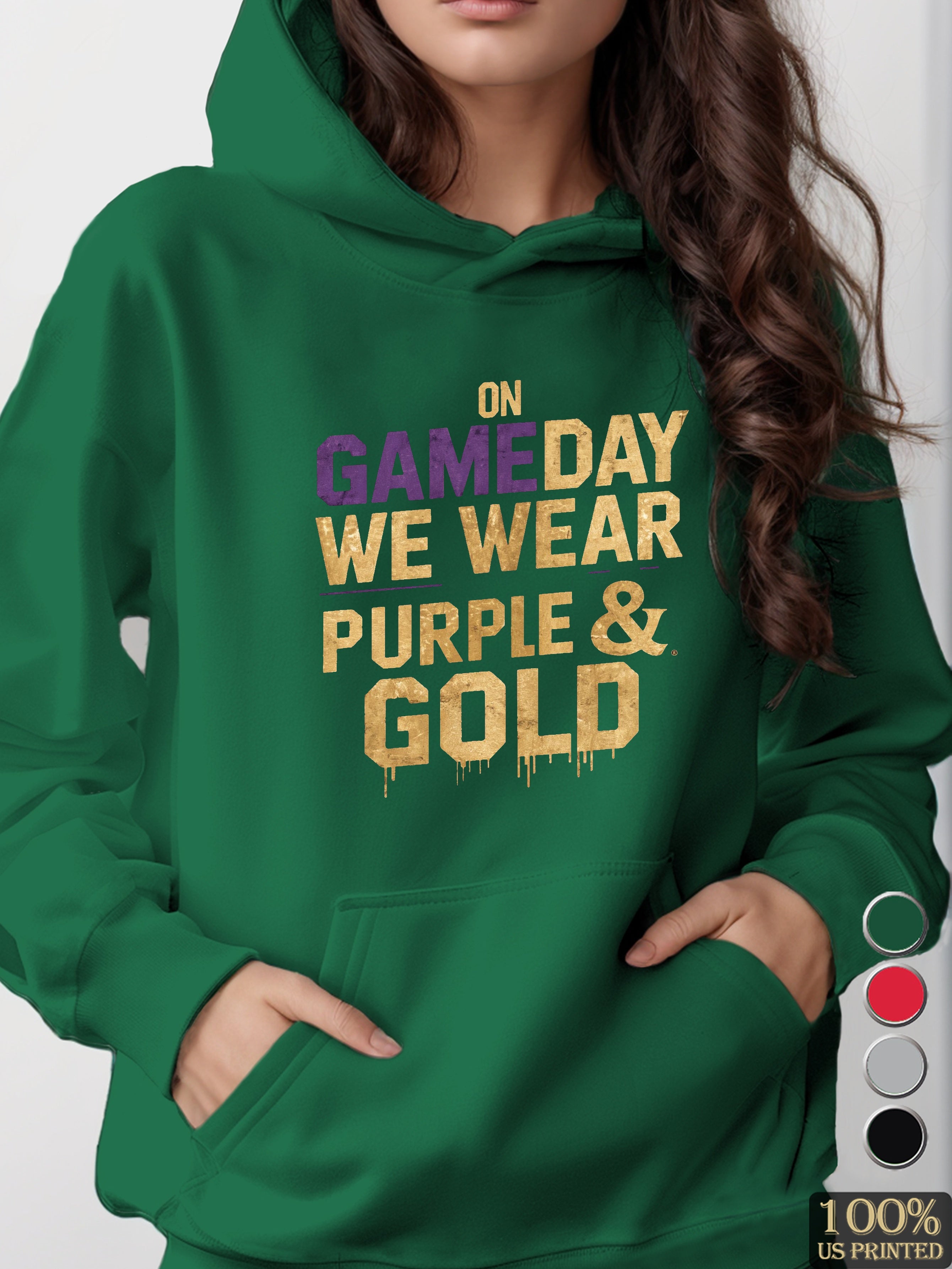 graphic women's hooded sweatshirt