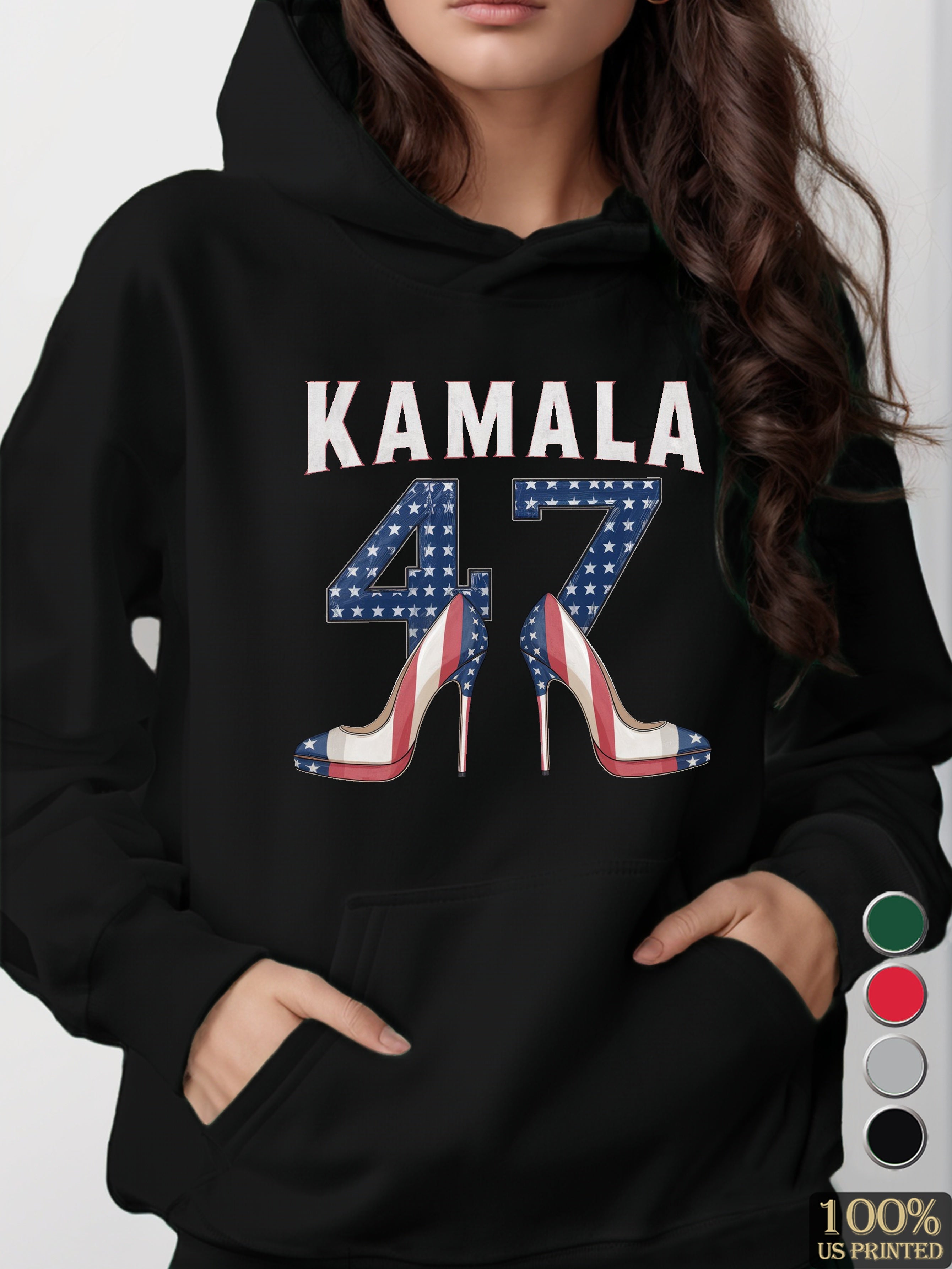 KAMALA 47 high heeled shoes women's hooded sweatshirt