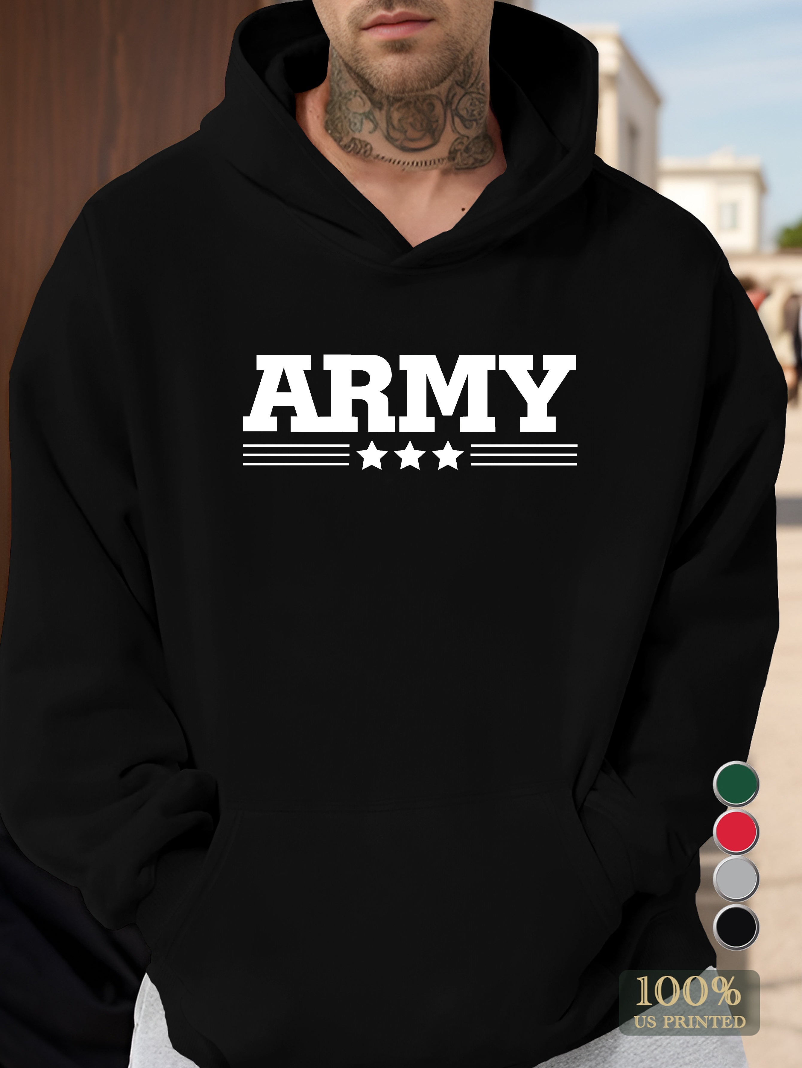 ARMY Men's hooded sweatshirt