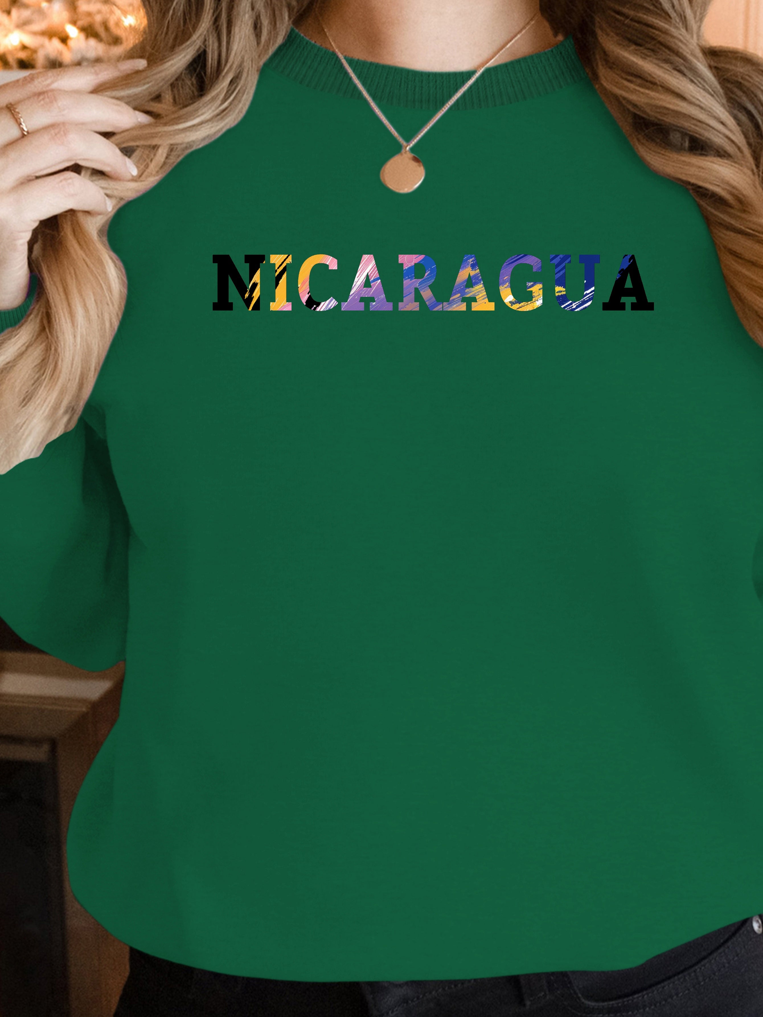 Nicaragua women's sweatshirts