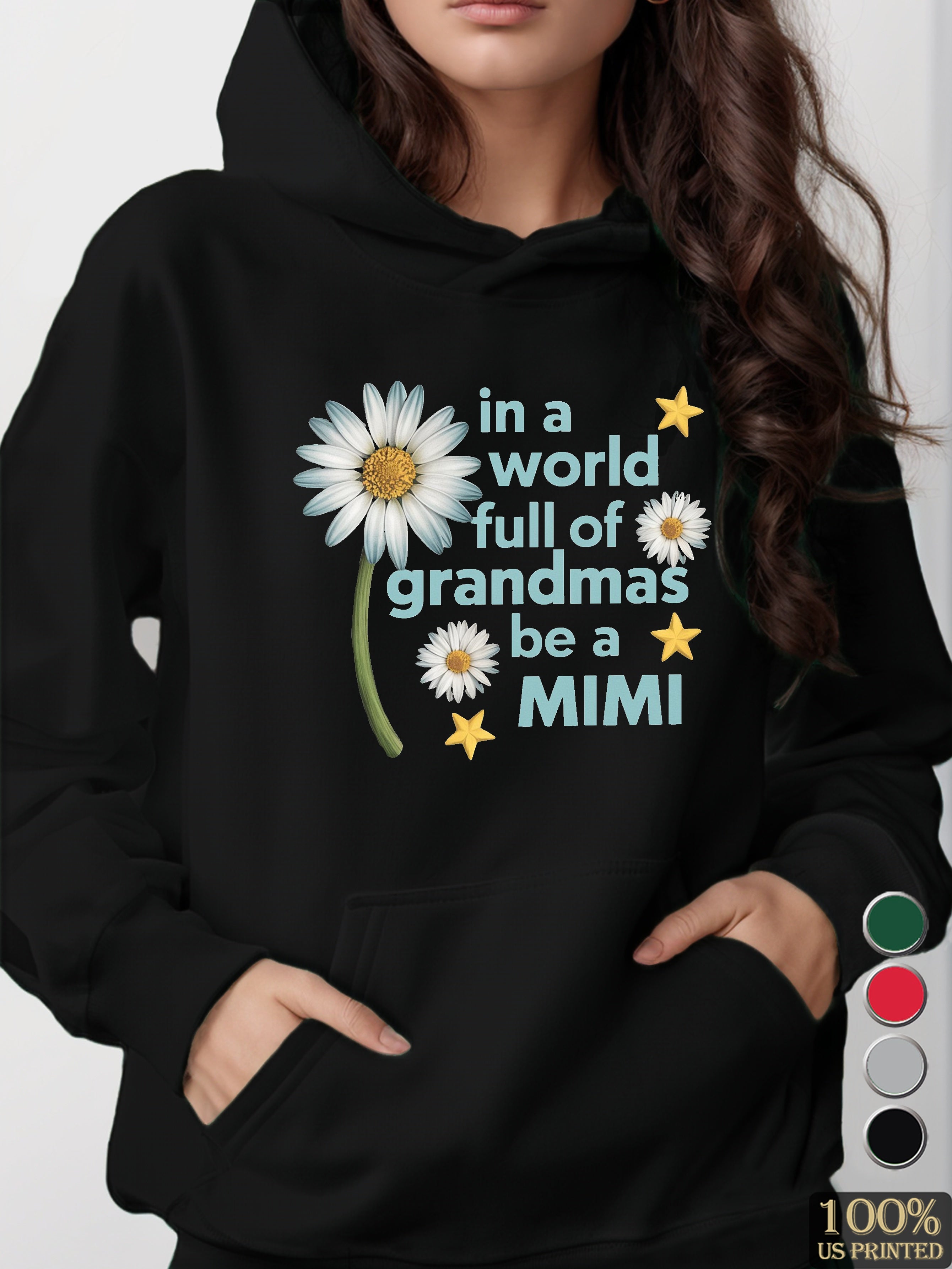 graphic women's hooded sweatshirt