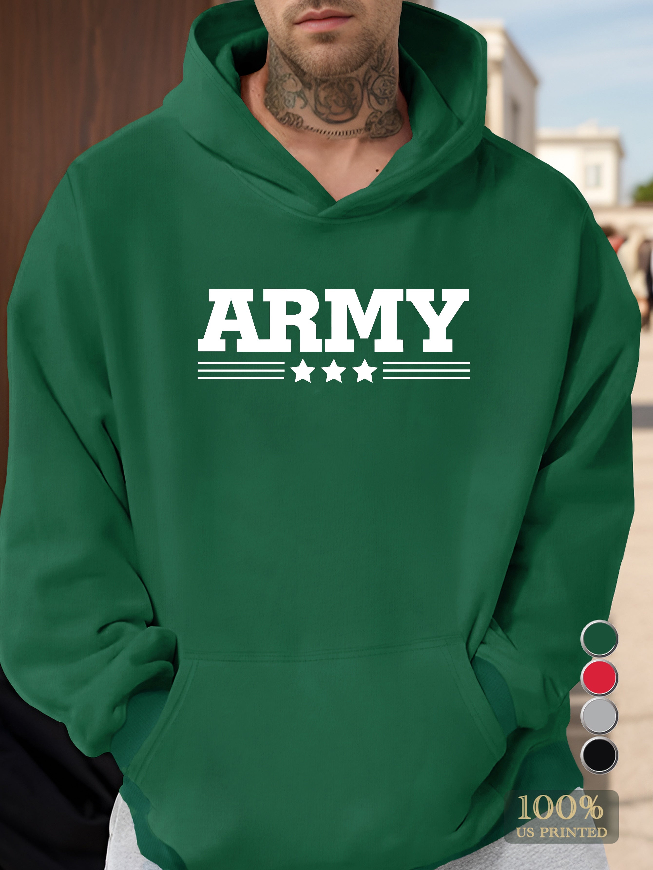 ARMY Men's hooded sweatshirt