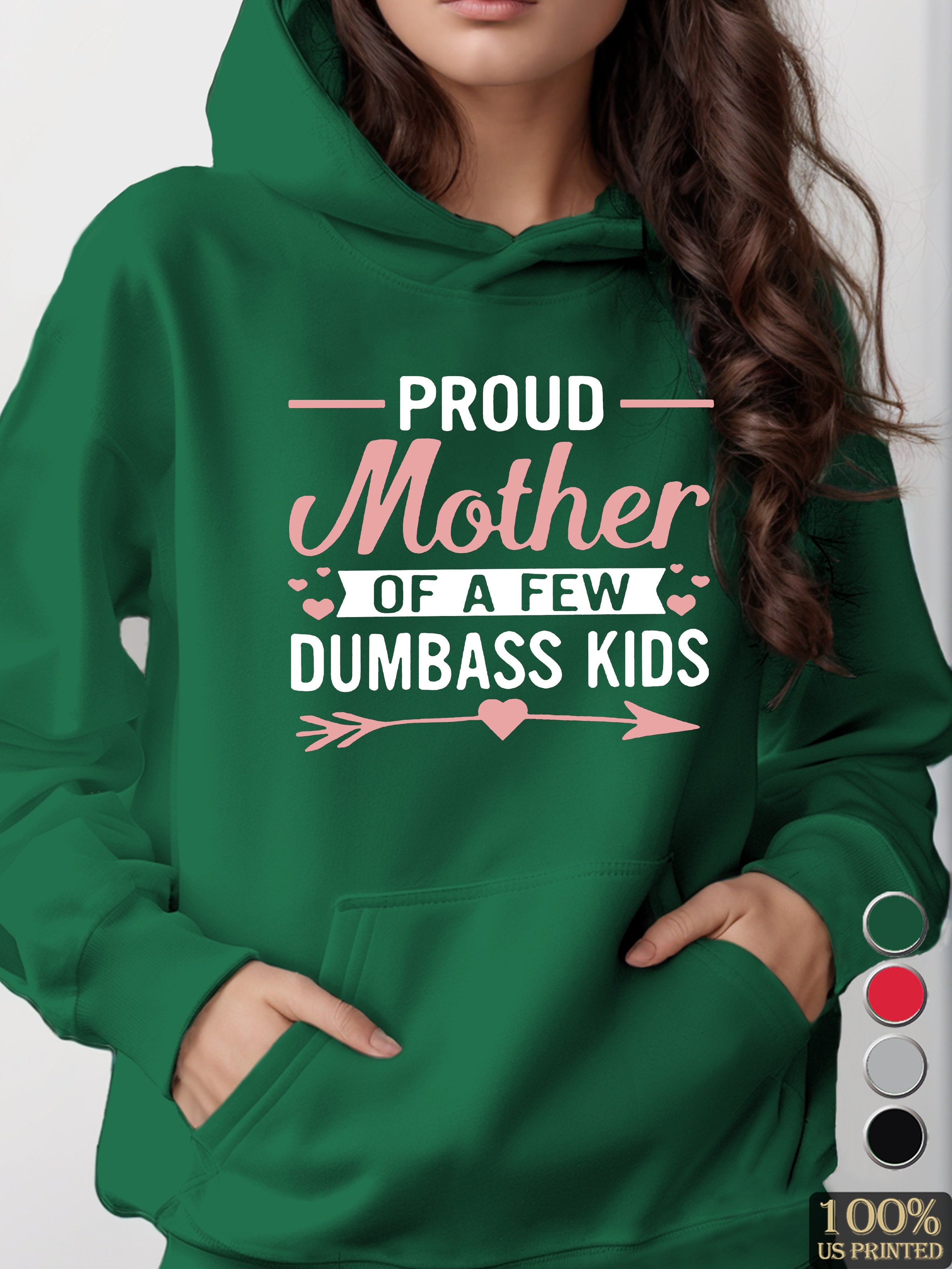 My Dear Mother women's hooded sweatshirt