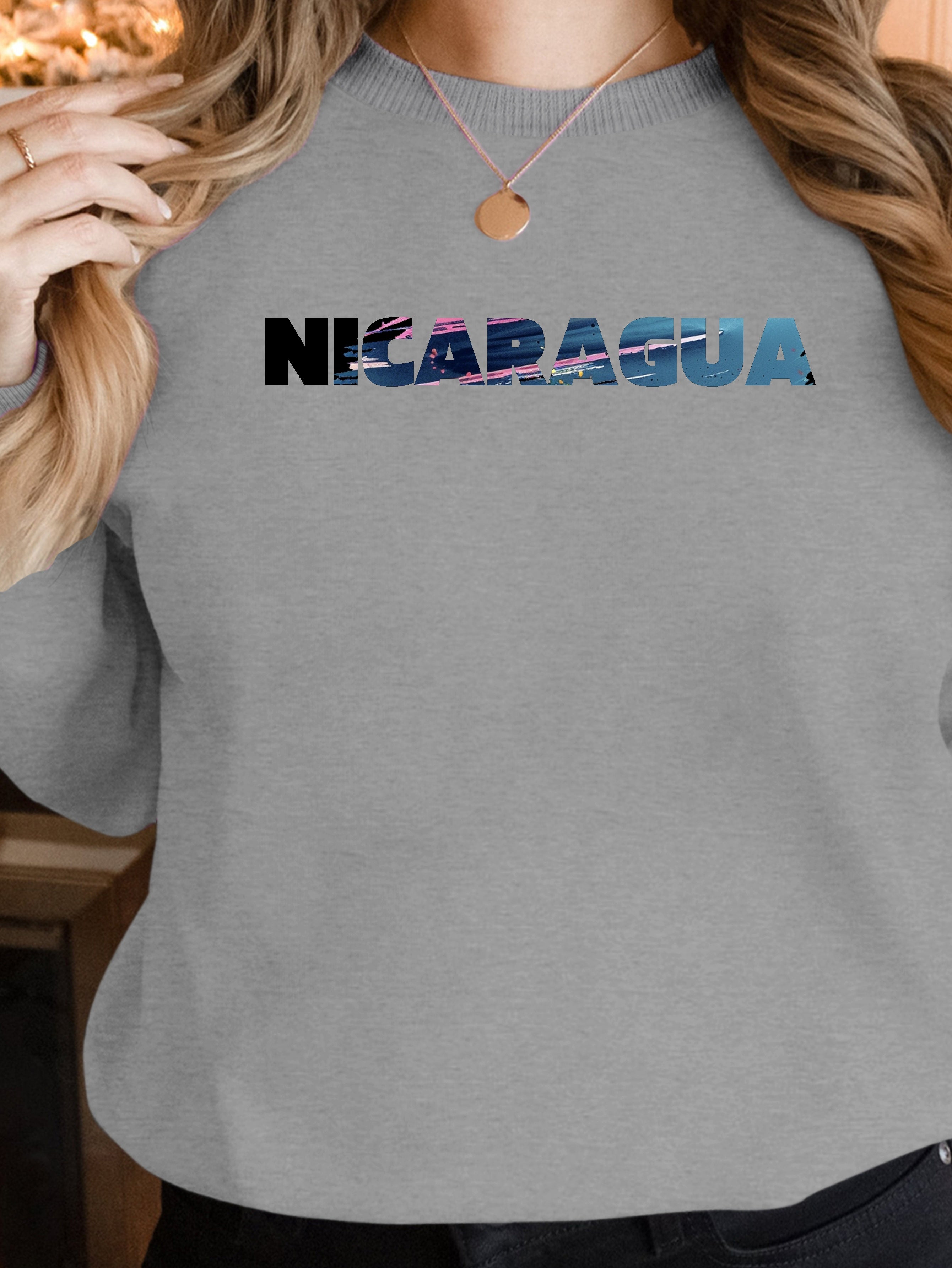 Nicaragua women's sweatshirts