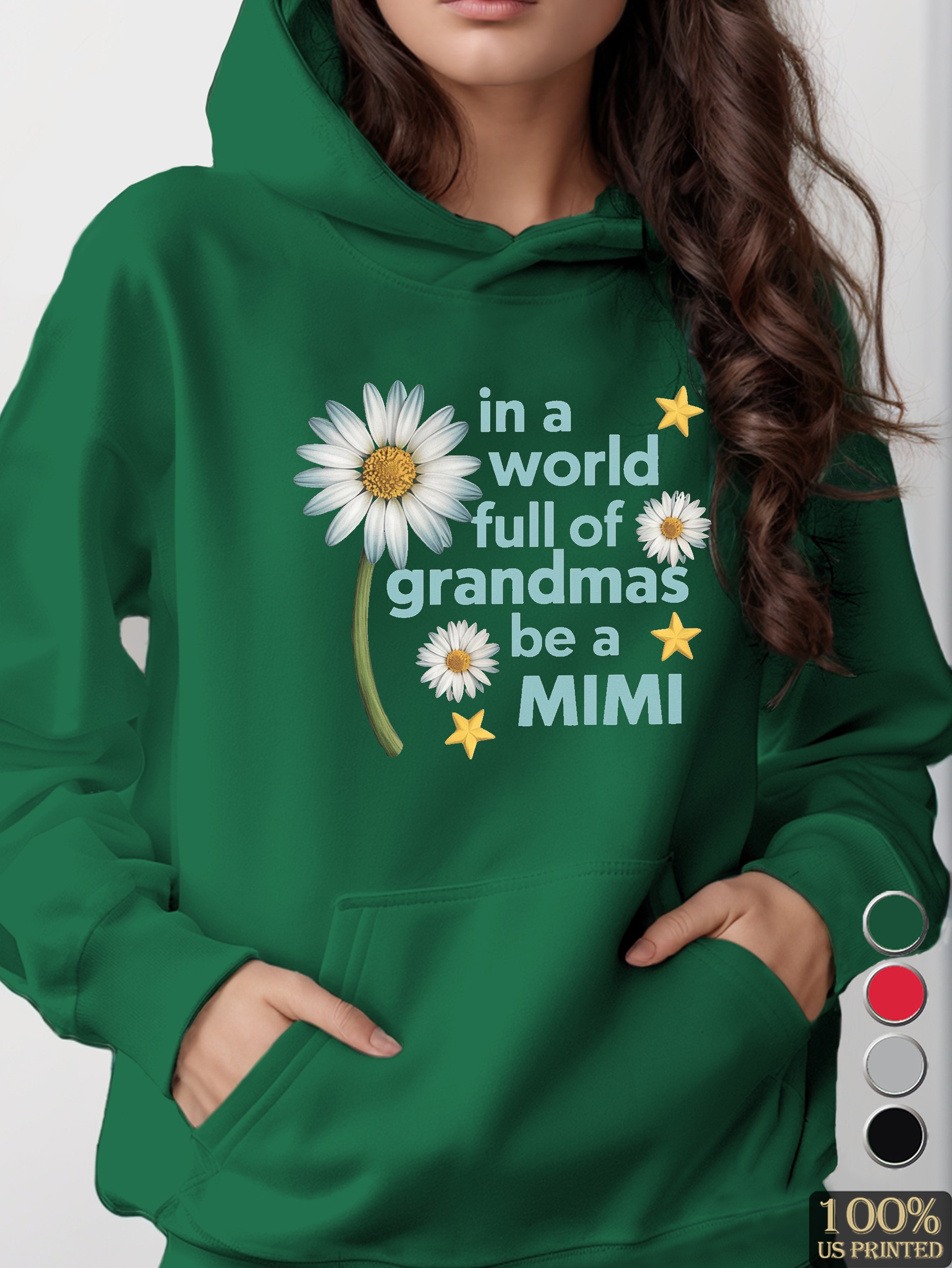 graphic women's hooded sweatshirt