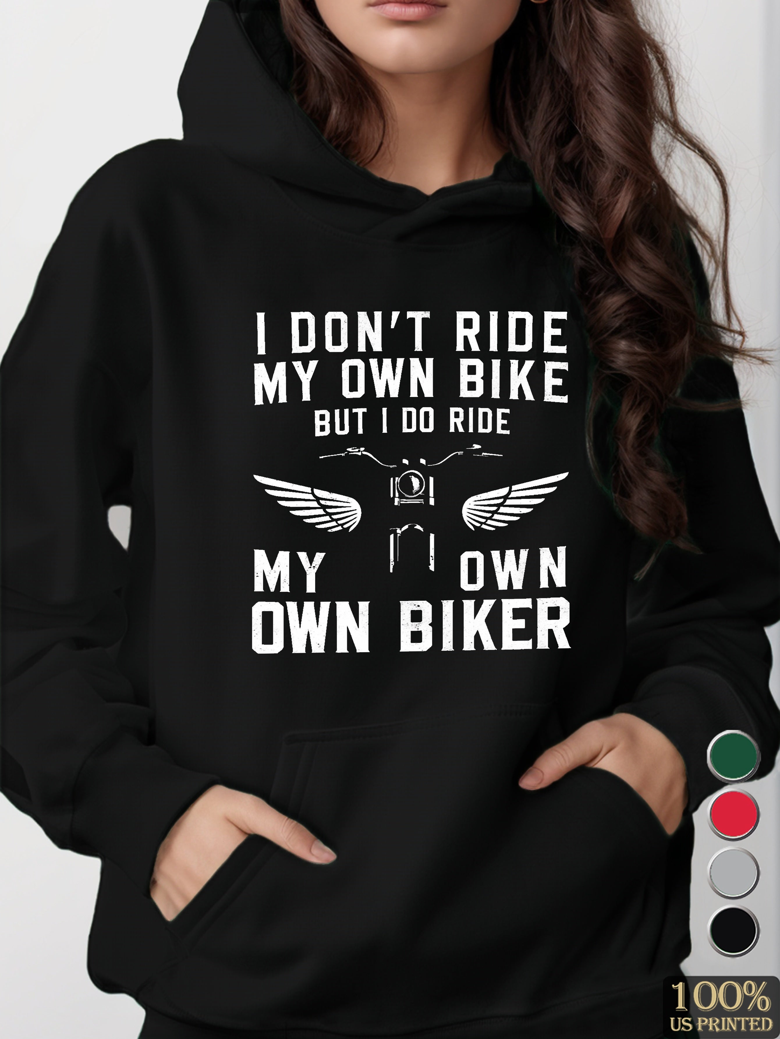 graphic women's hooded sweatshirt