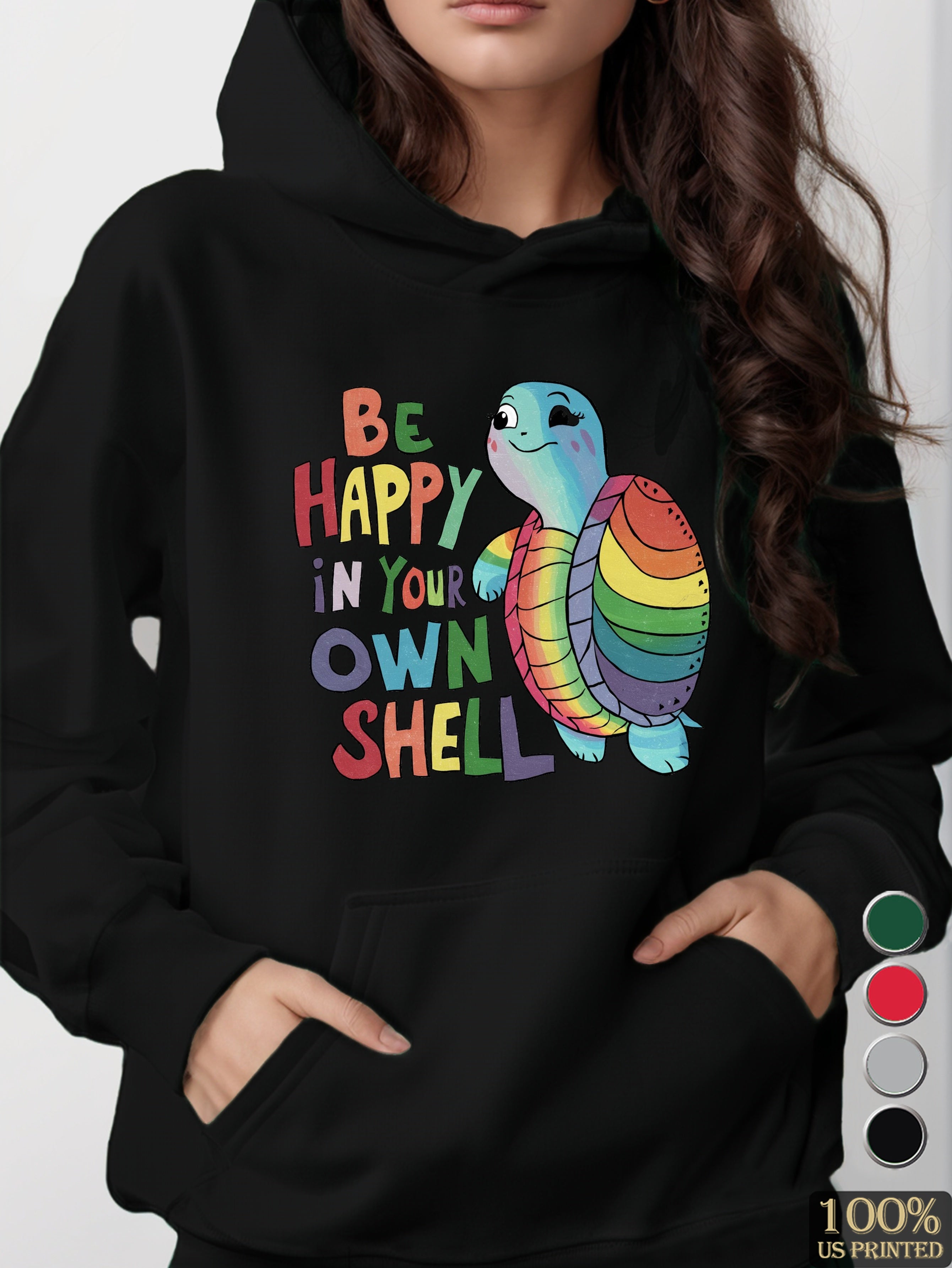 graphic women's hooded sweatshirt