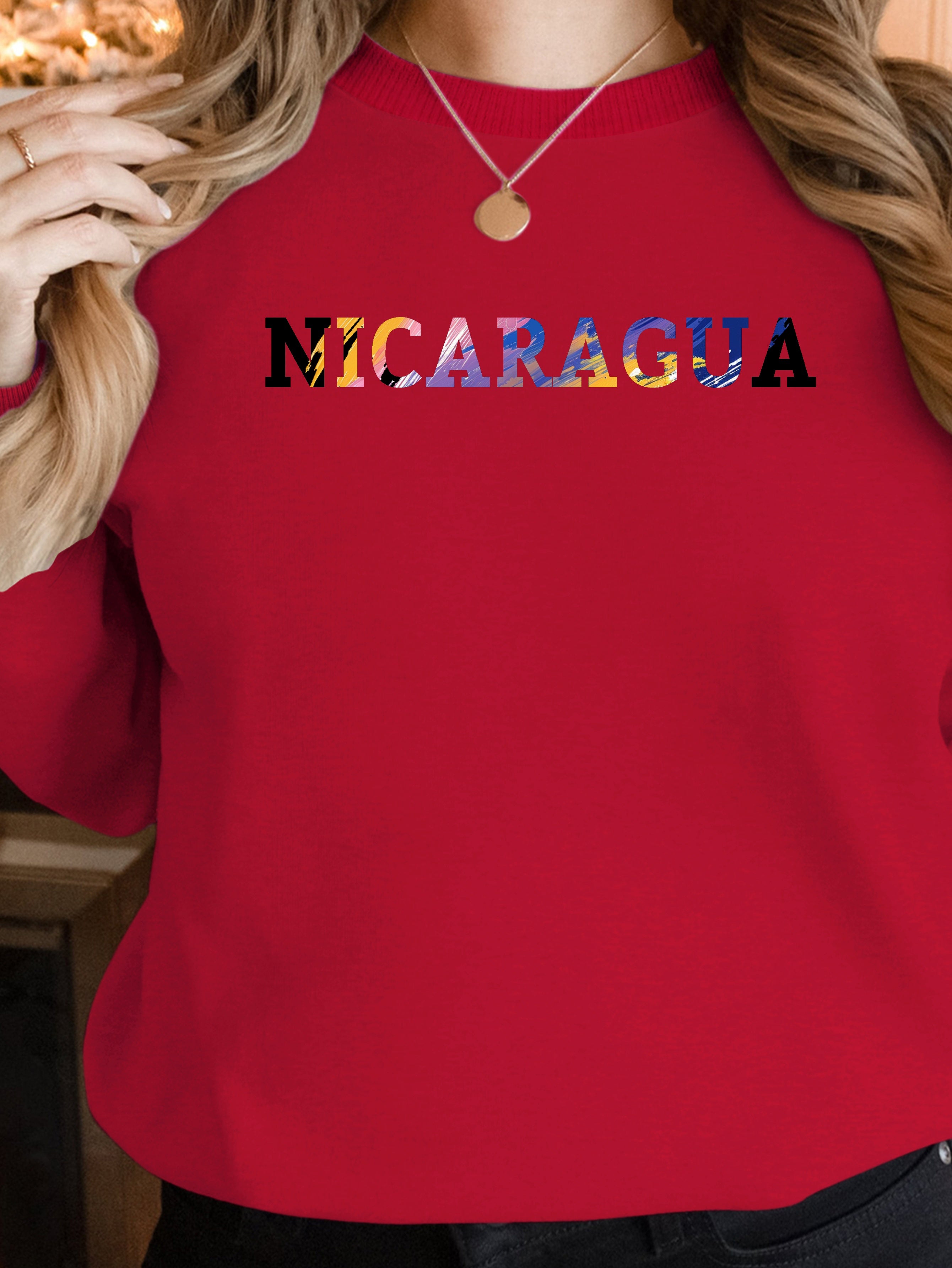 Nicaragua women's sweatshirts