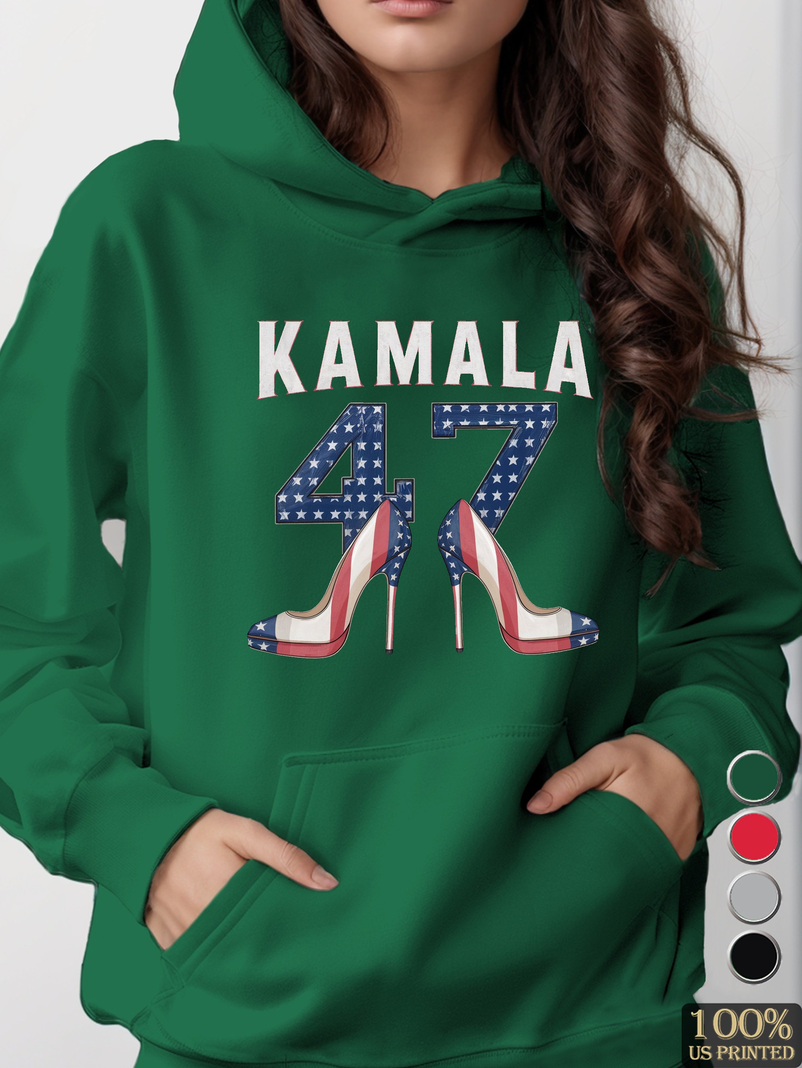 KAMALA 47 high heeled shoes women's hooded sweatshirt