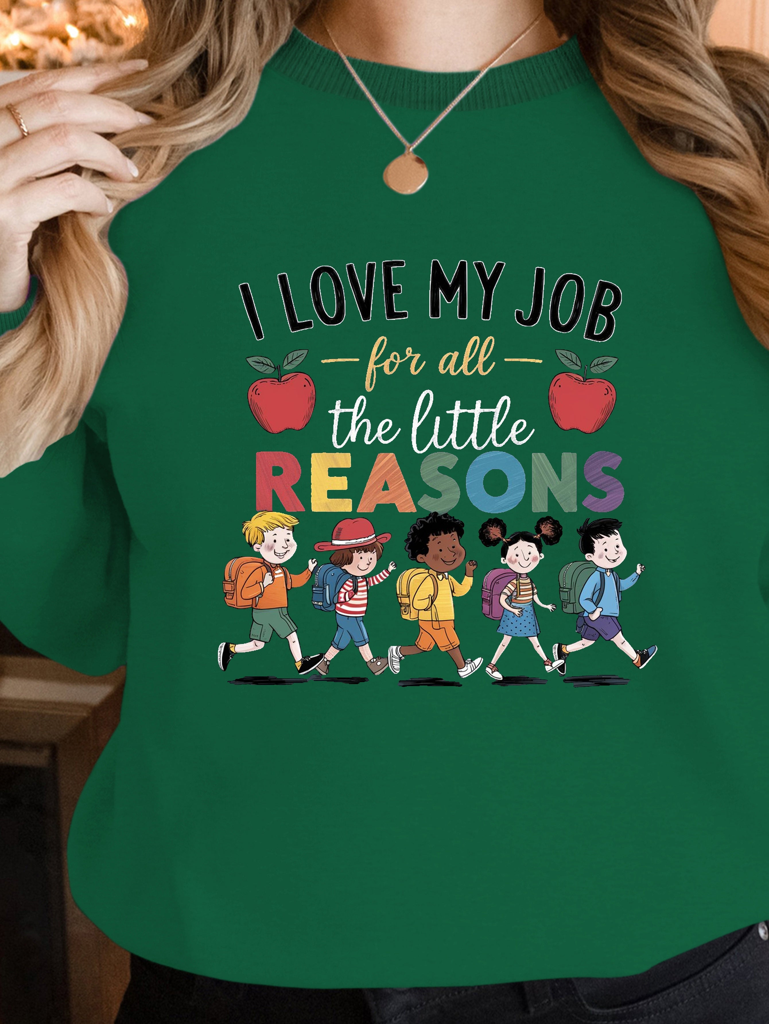 I LOVE MY JOB women's sweatshirts