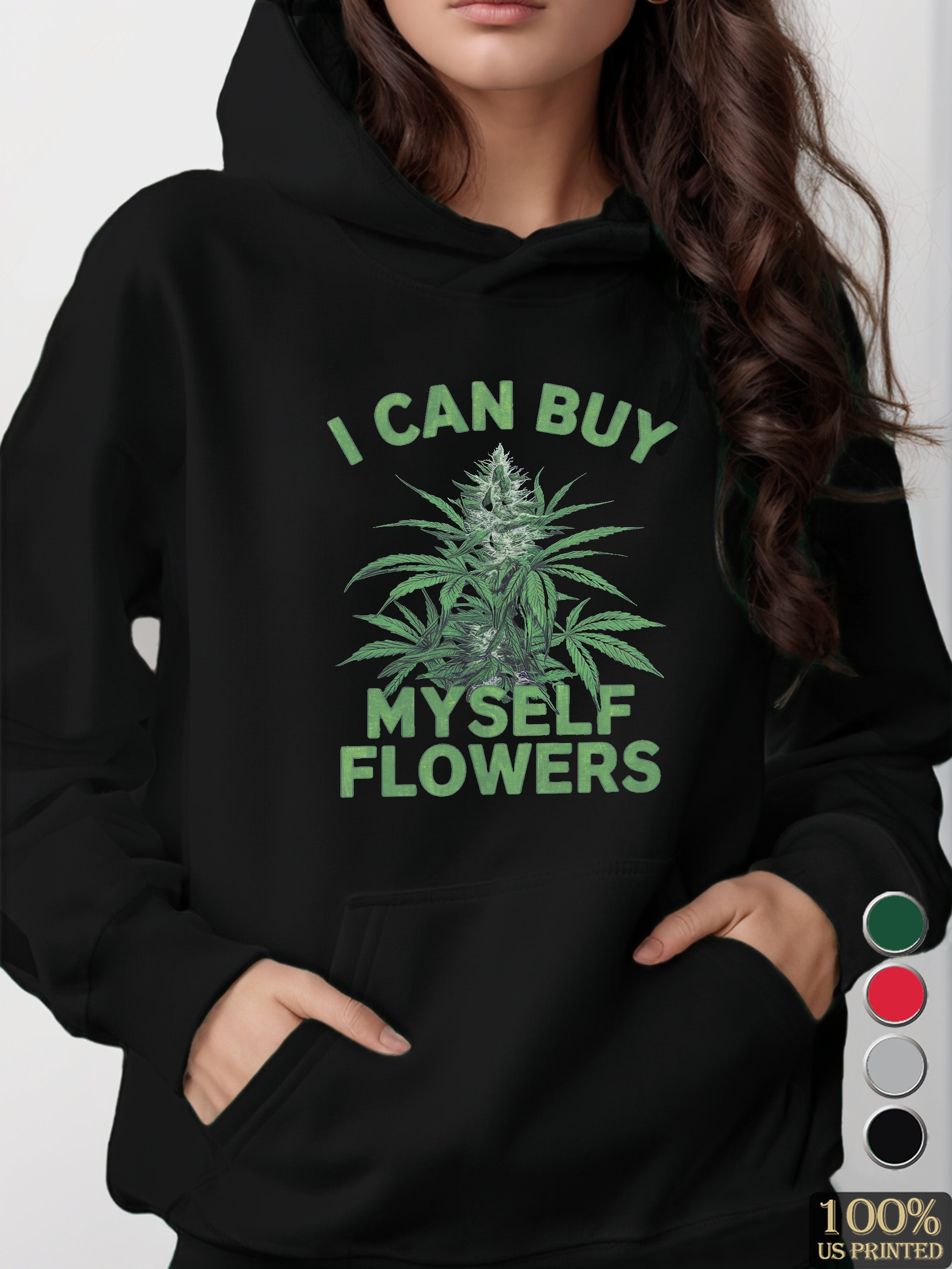 graphic women's hooded sweatshirt
