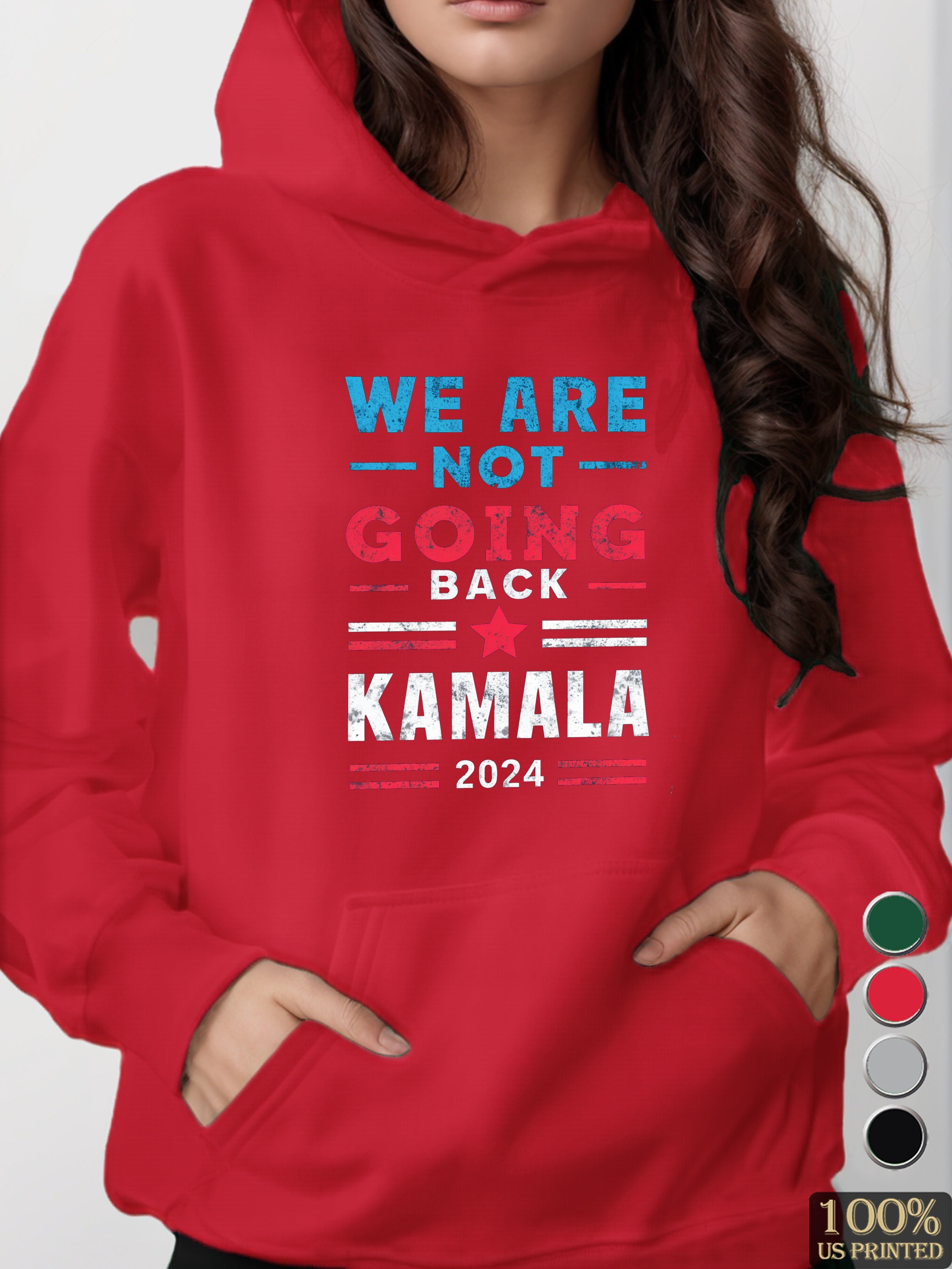 graphic women's hooded sweatshirt