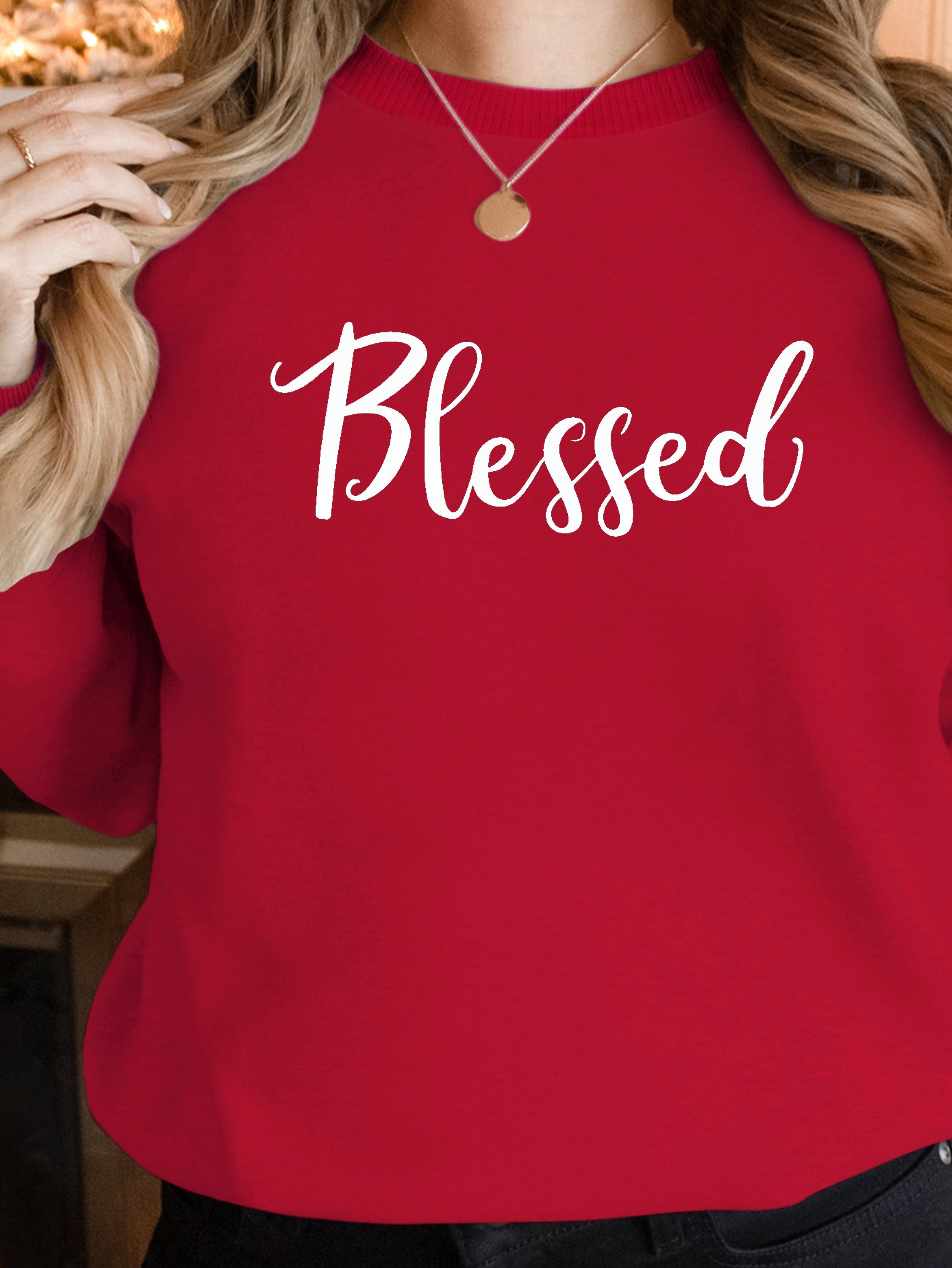 Blessed women's sweatshirts