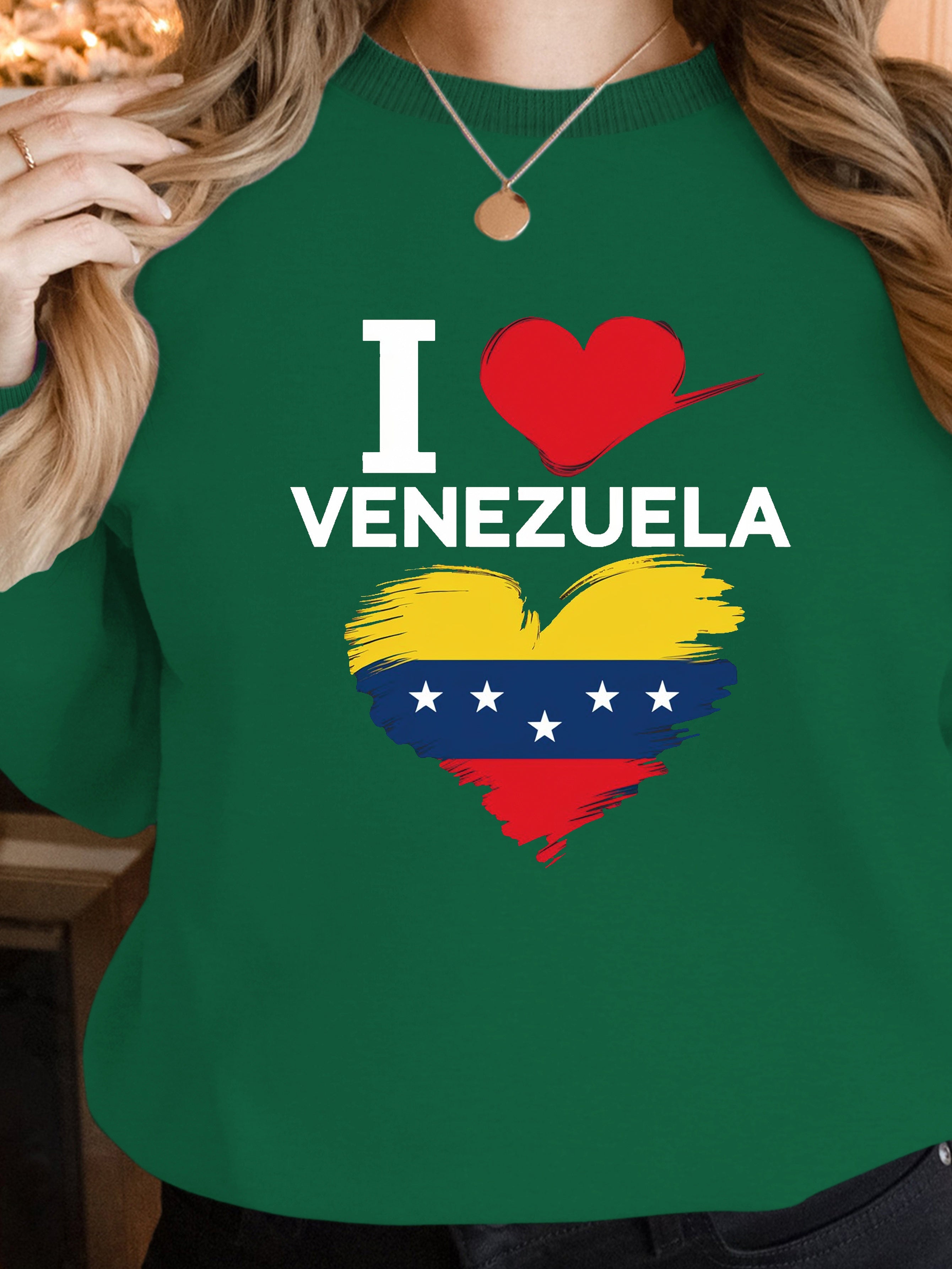 I VENEZUELA women's sweatshirts