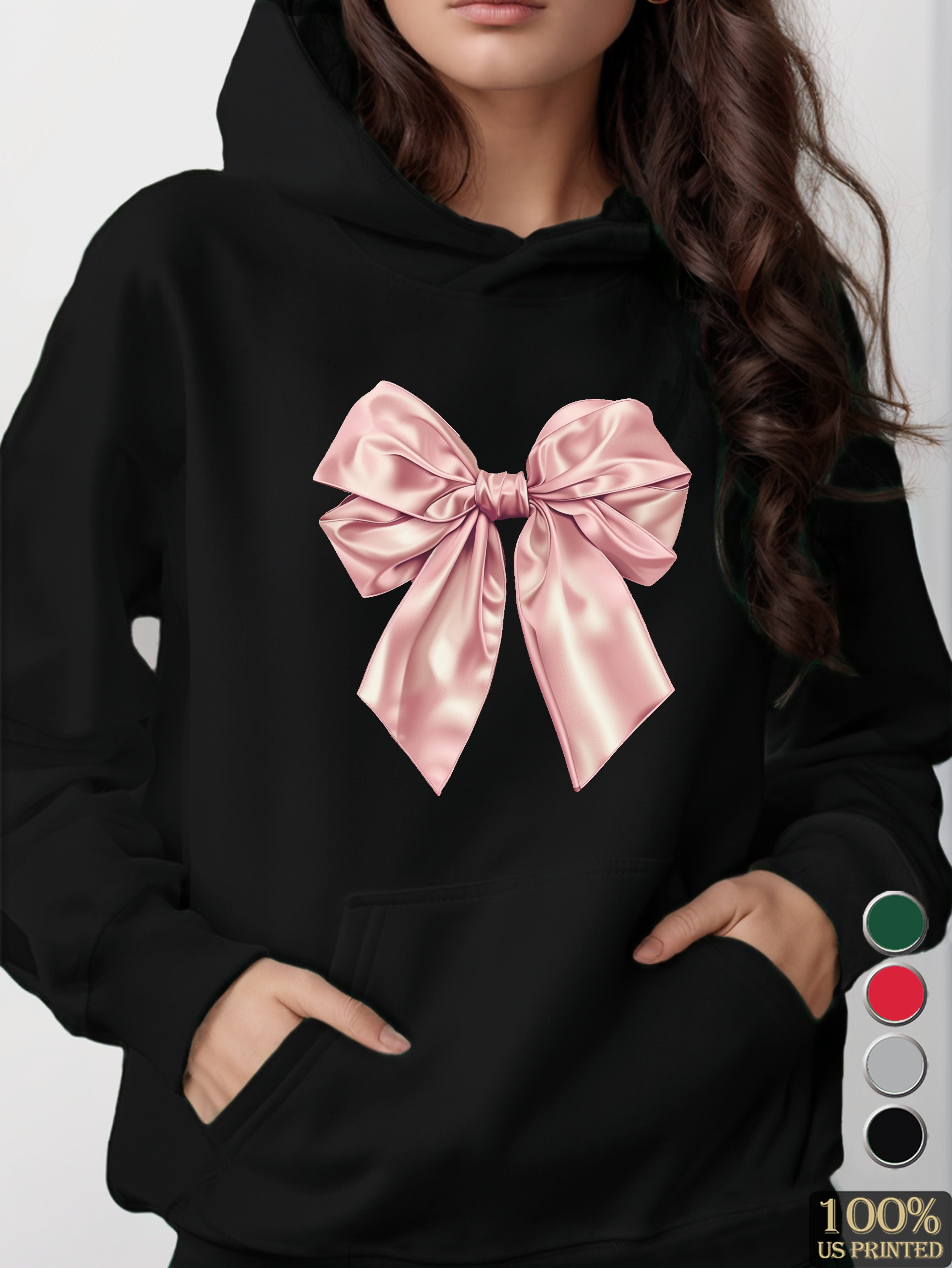 graphic women's hooded sweatshirt