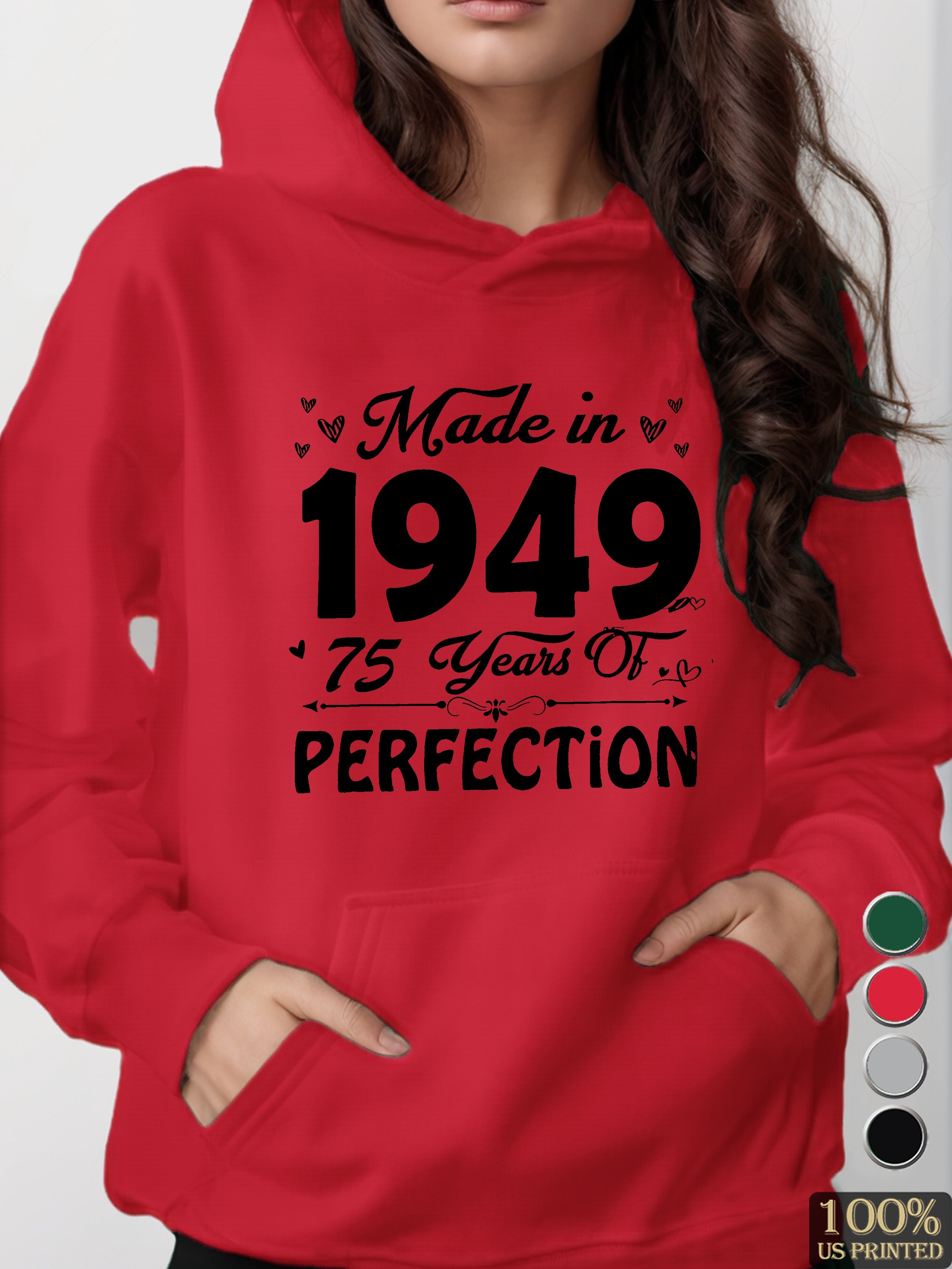 graphic women's hooded sweatshirt