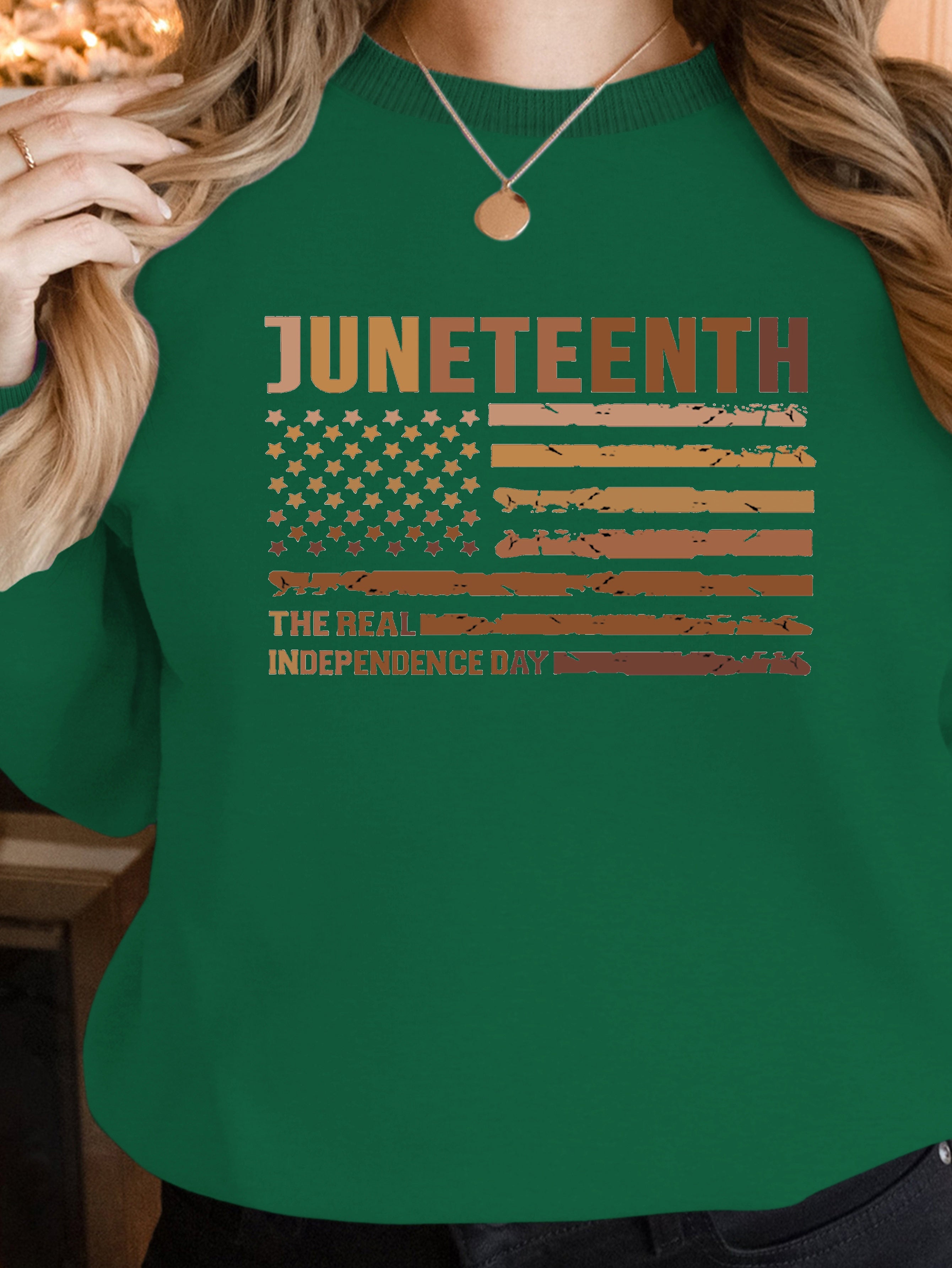 juneteenth women's sweatshirts