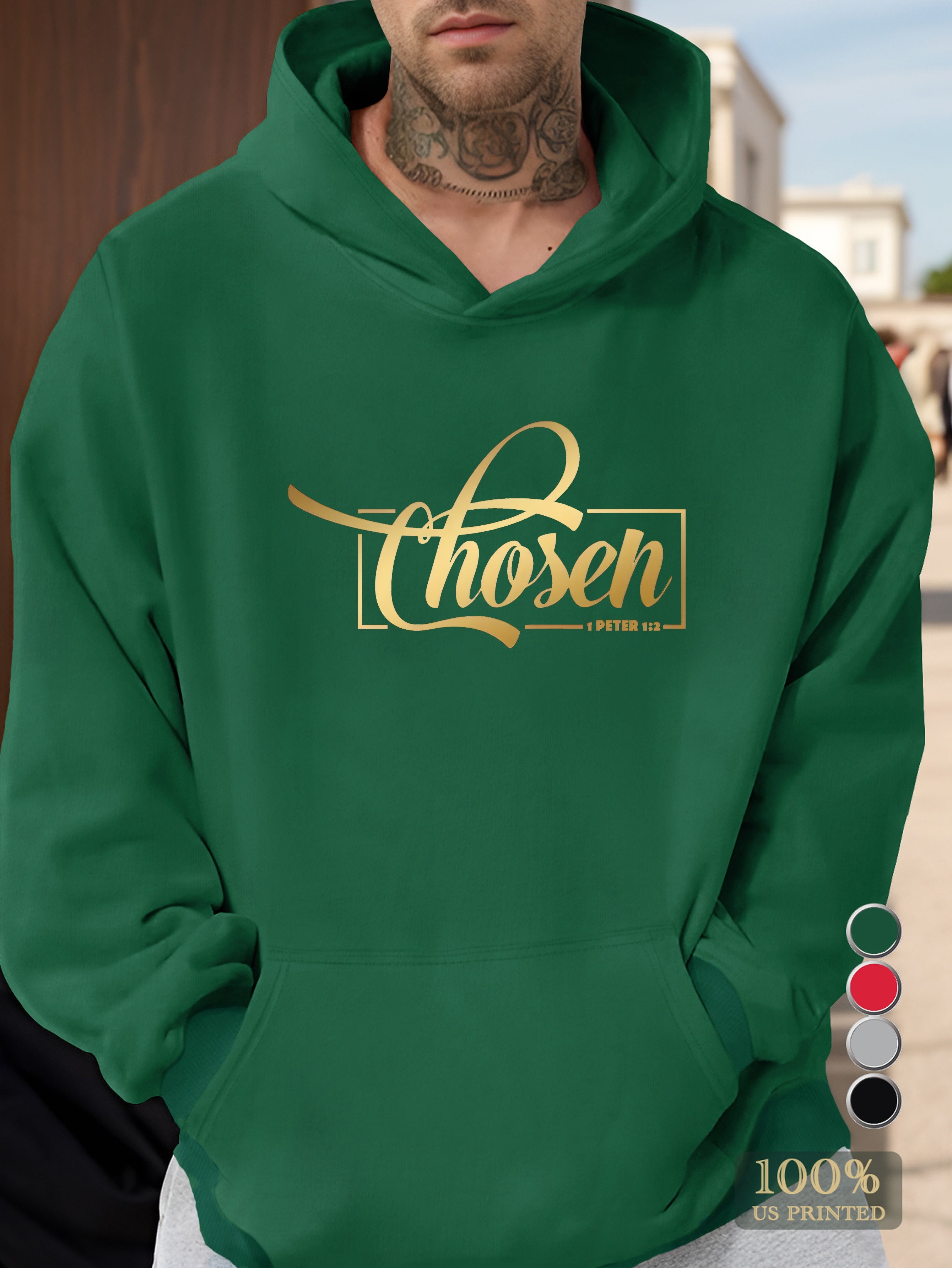 chosen Men's hooded sweatshirt