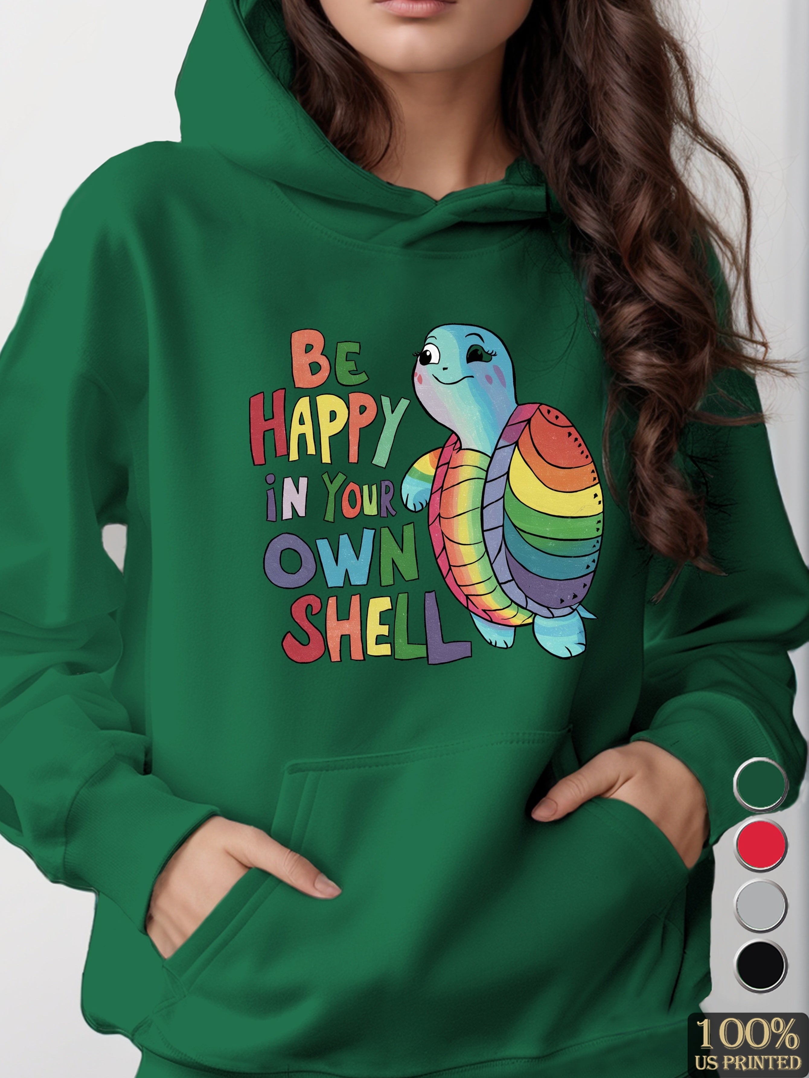 graphic women's hooded sweatshirt