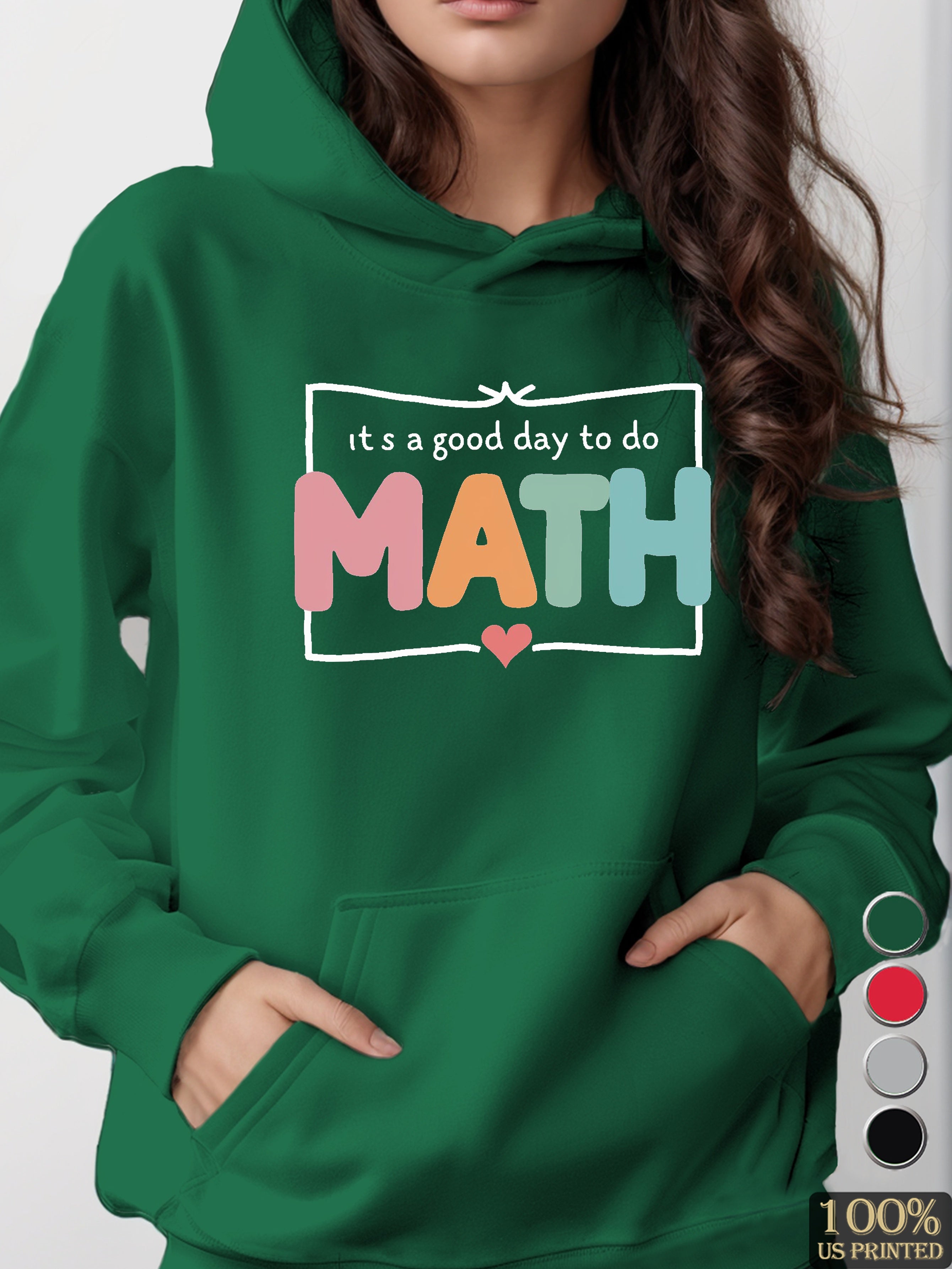 graphic women's hooded sweatshirt